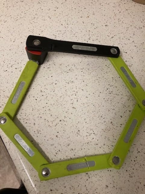 Abus Bordo 5700 Folding Lock, Black, 80cm Length/5mm Plates customer photo 1