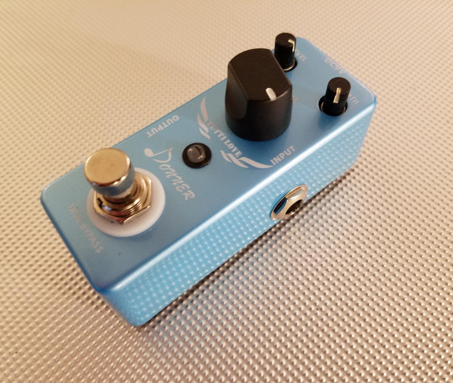 Donner Chorus Pedal, Tutti Love Analog Chorus Effect Classic Warm Chorus for Electric Guitar True Bypass customer photo 1