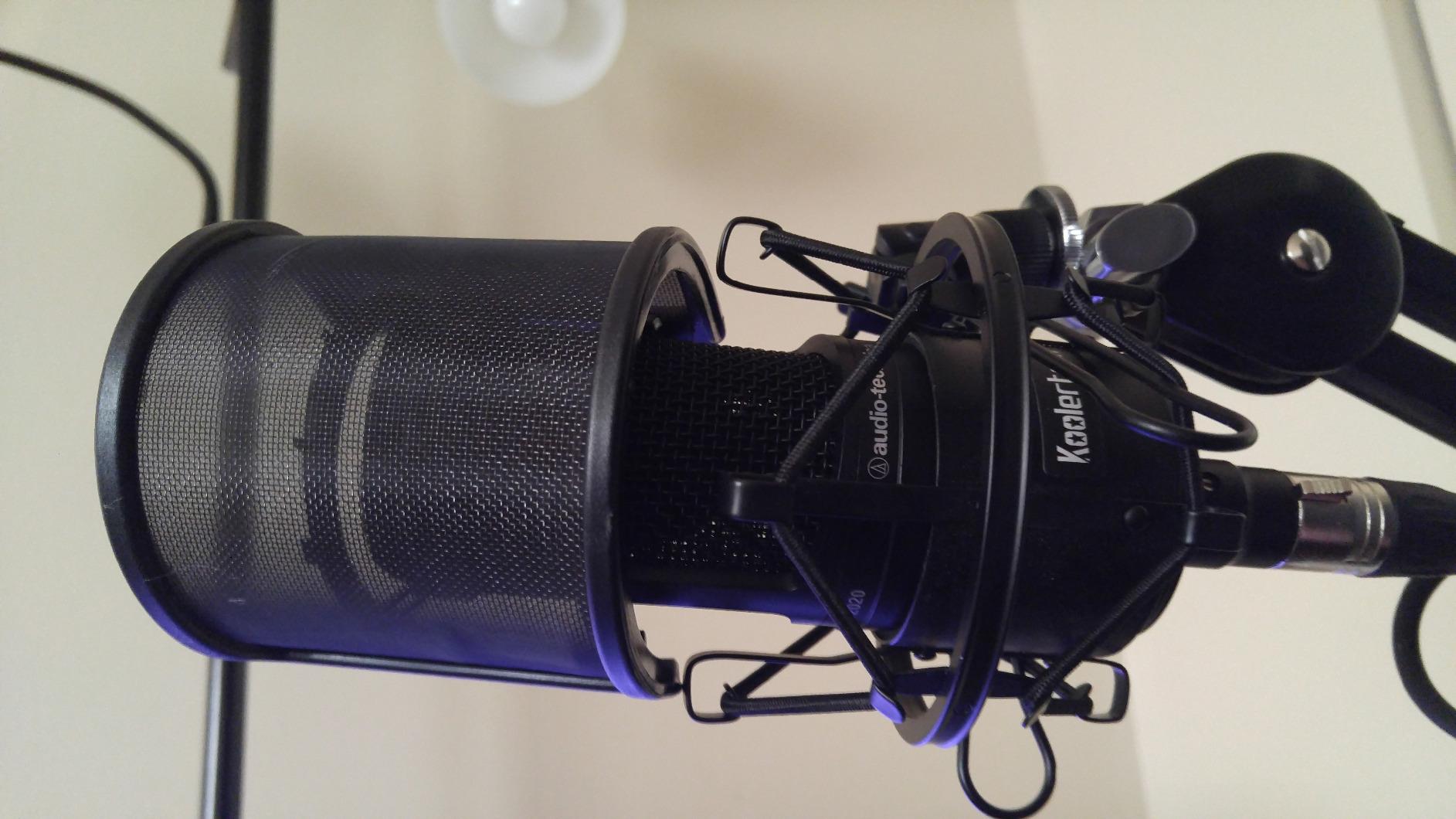 Koolertron Universal 50MM Shock Mount for 48-54mm Condenser Mic | Fits most studio condenser microphones with 48mm-54mm diameter bodies customer photo 2