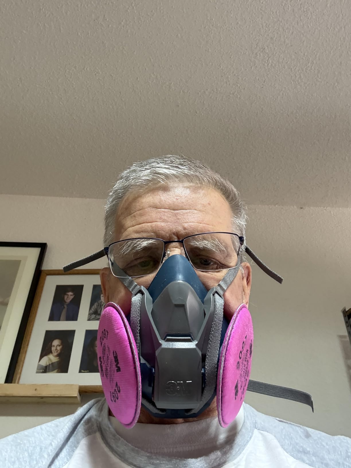 3M Rugged Comfort Quick Latch Half Facepiece Reusable Respirator customer photo 1