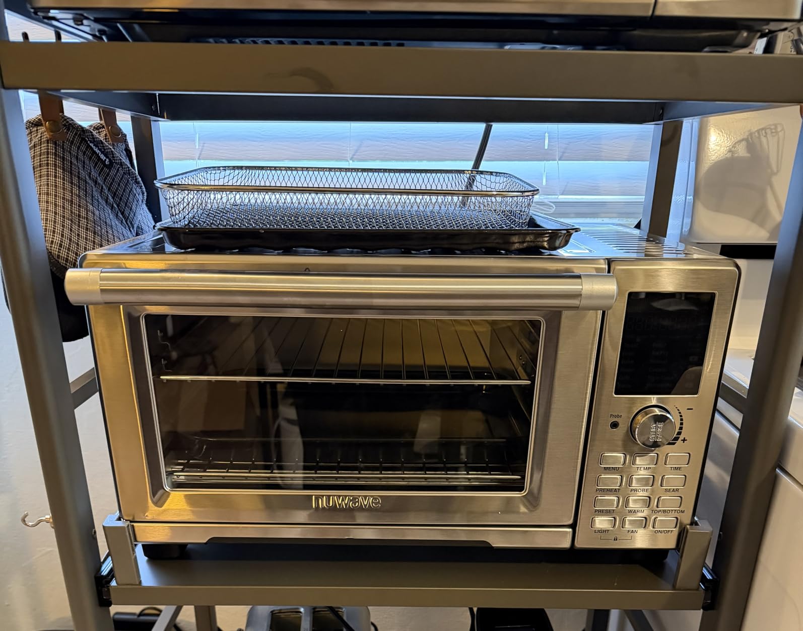 Nuwave Bravo 30 QT Smart Air Fryer Toaster Oven, 2026 New Convection System customer photo 1