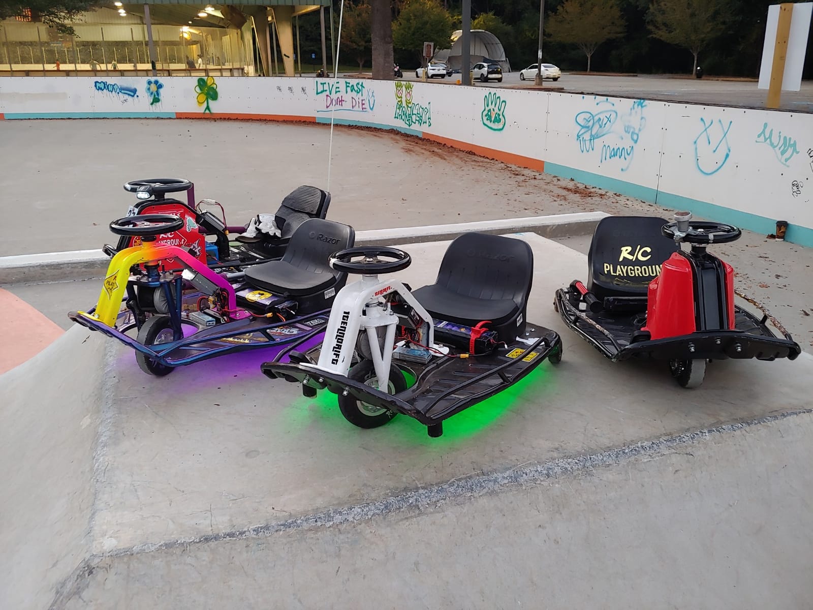 Crazy Cart Sport Go Kart | Electric Drift Cart | Iconic Wheeled Ride-On For Kids Age 9+ | Precise Proporional Control | 250W/24V Motor | Up To 12 MPH, 40 Mins; 140 Lbs customer photo 2