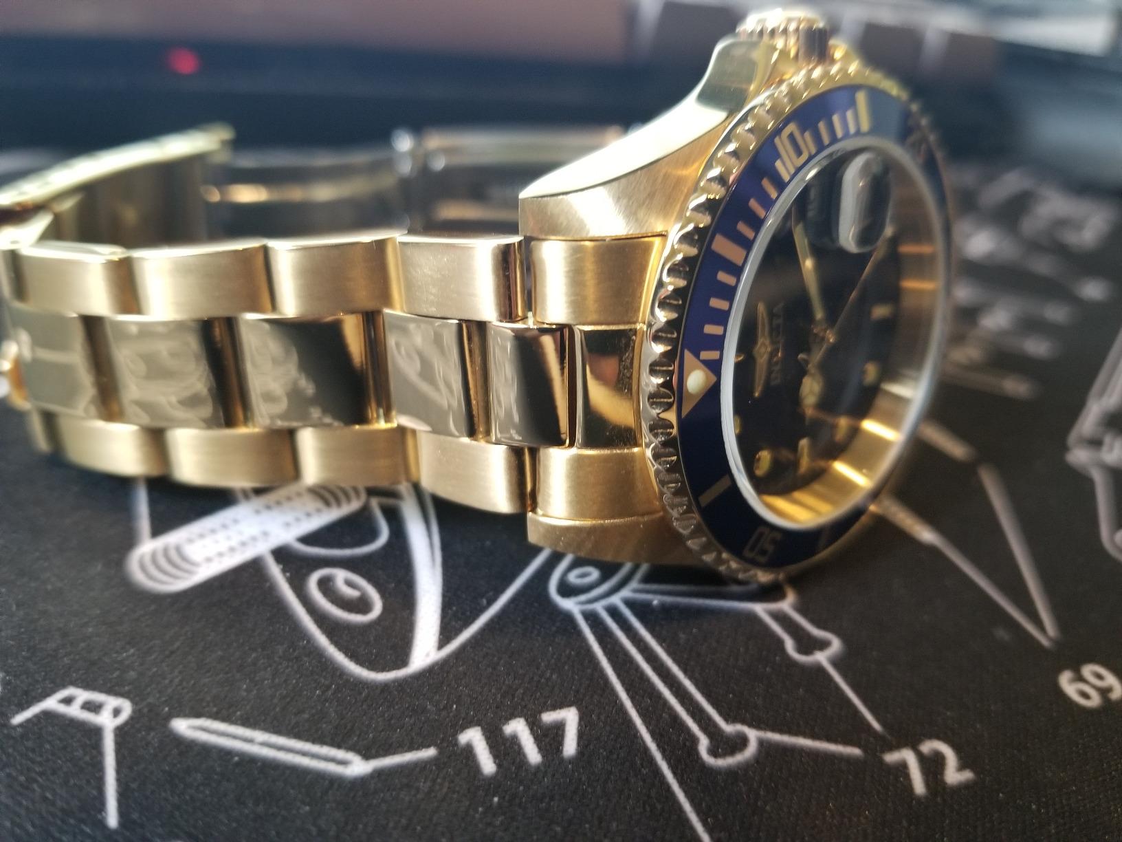 Invicta Men's 8930OB Pro Diver Analog Display Japanese Automatic Gold Watch customer photo 1