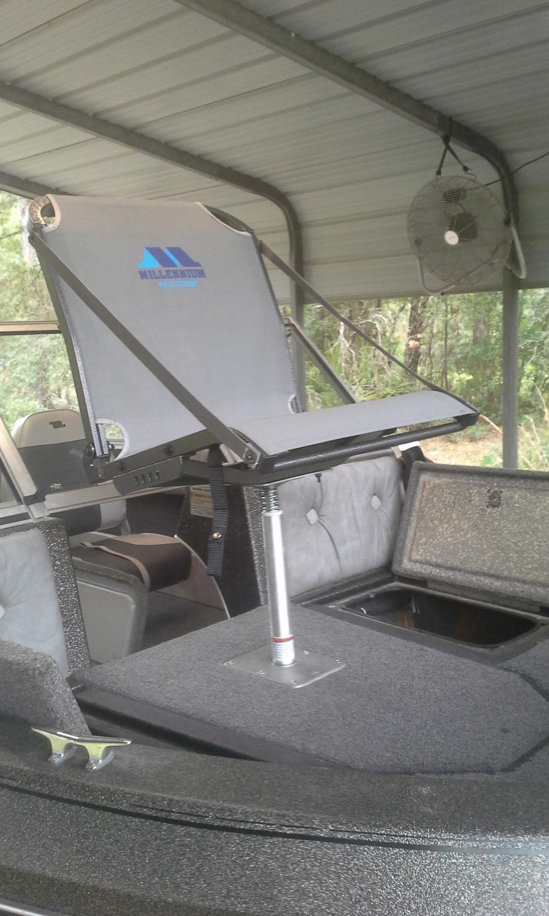 Millennium Marine B100 Boat Seat, Gray customer photo 2