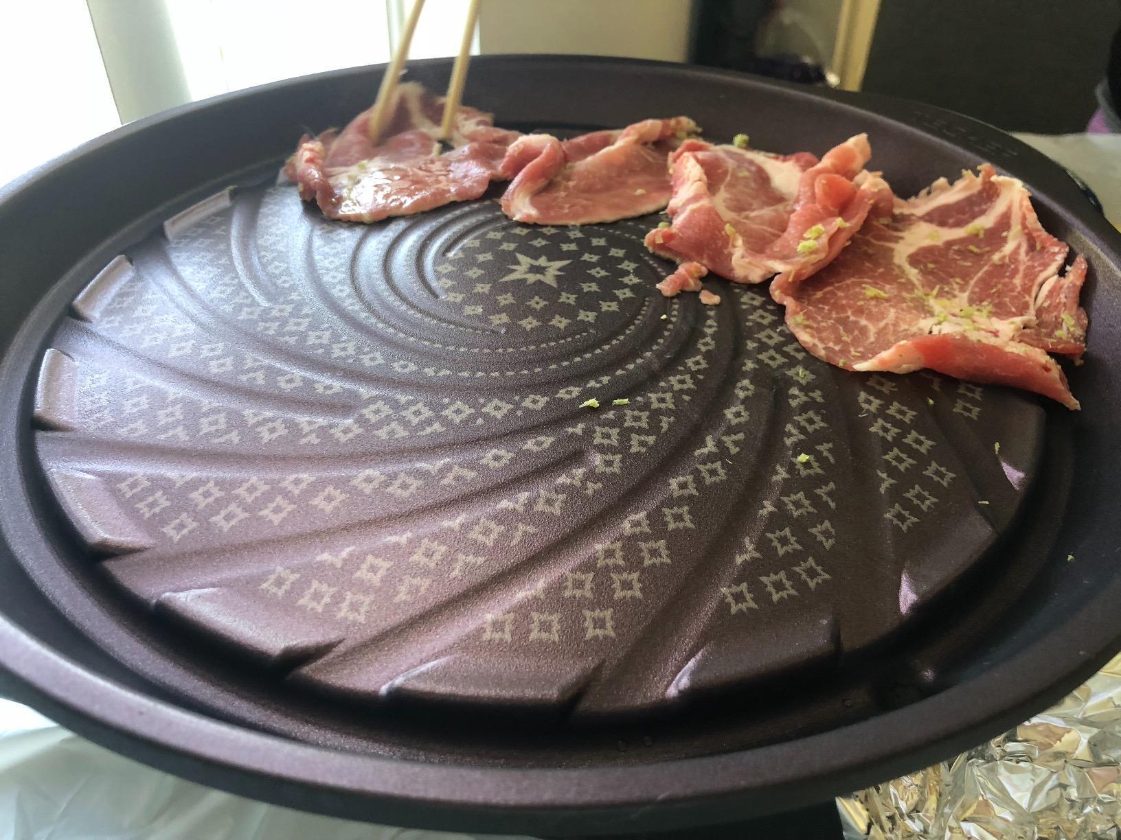 TECHEF - Korean BBQ Nonstick Grill Pan, KBBQ Grill Pan, PFOA-Free, Dishwasher Oven Safe, Made in Korea customer photo 2