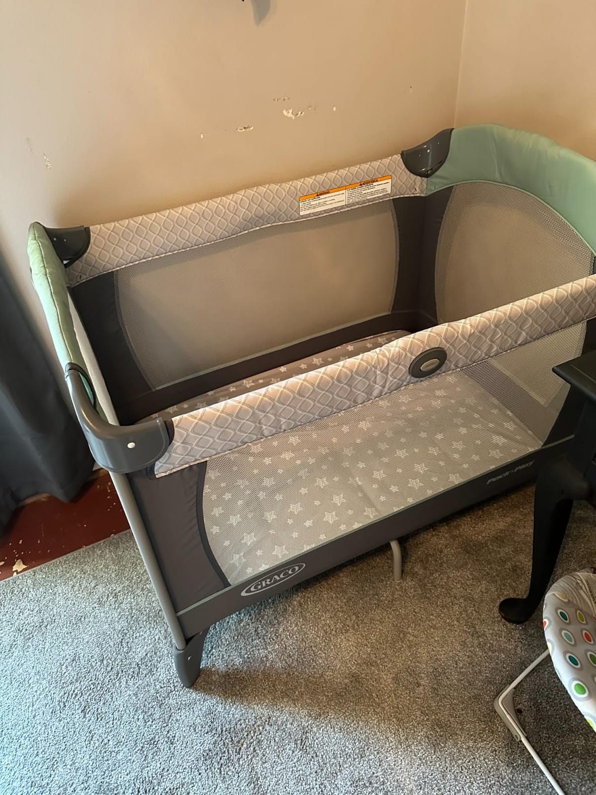 Graco Pack and Play Change 'n Carry Playard with Portable Changing Pad, Manor customer photo 2