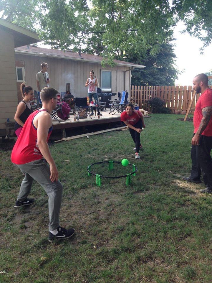GoSports Slammo Game Set – Ultimate Lawn and Beach Game for Outdoor Fun customer photo 2