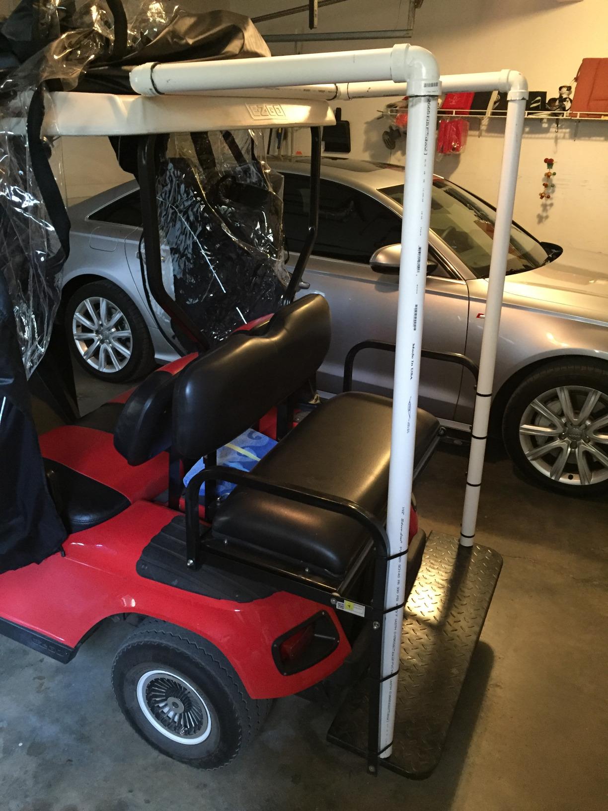 Classic Accessories Fairway Golf Cart Deluxe Enclosure customer photo 1