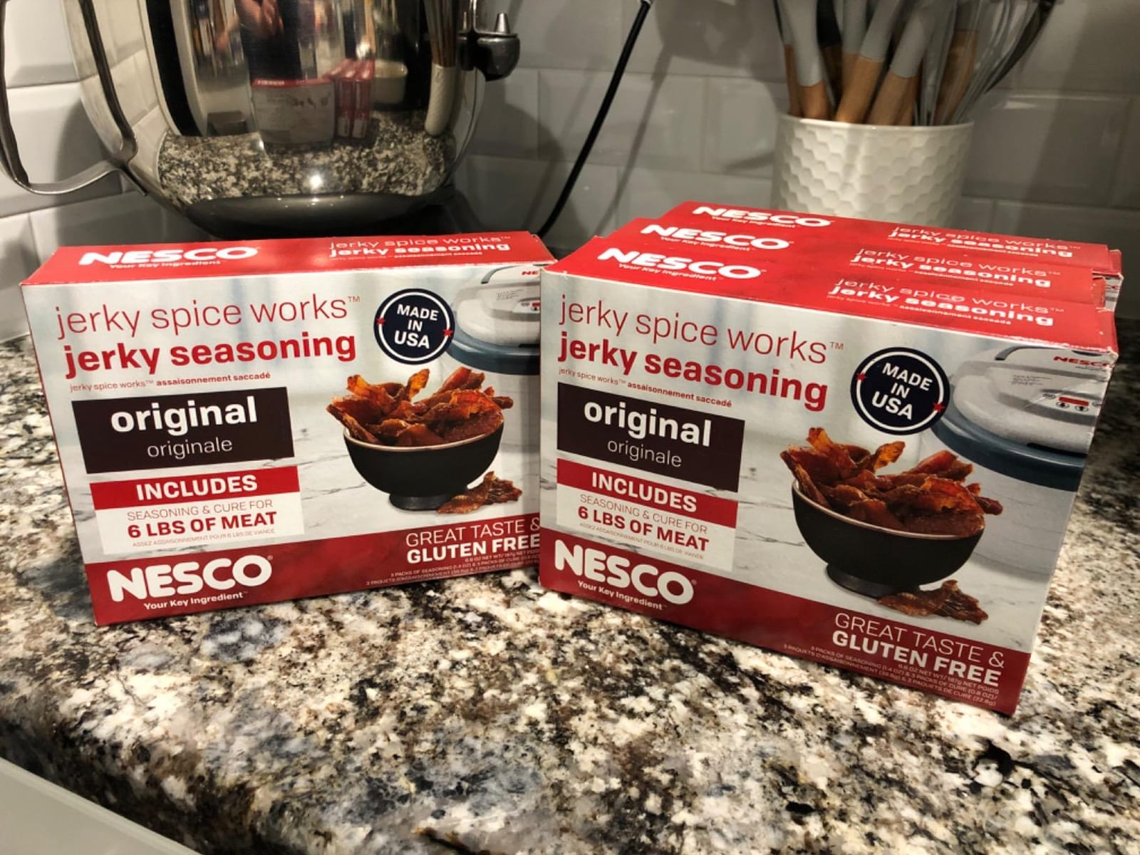 Nesco Jerky Original Seasoning 3 Pack (Makes 6 Pounds of Jerky) customer photo 1