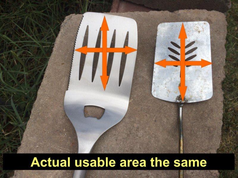 Alpha Grillers Grill Tools Set, BBQ & Grilling Accessories Outdoor Utensils | Heavy-Duty Stainless Steel Spatula, Fork, Brush & Tongs, Great BBQ Gift for Men customer photo 2