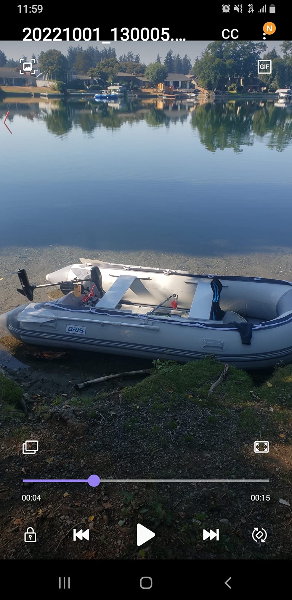 BRIS 10.8 ft Inflatable Boat Rafting Fishing Dinghy Tender pontoon Boat customer photo 2