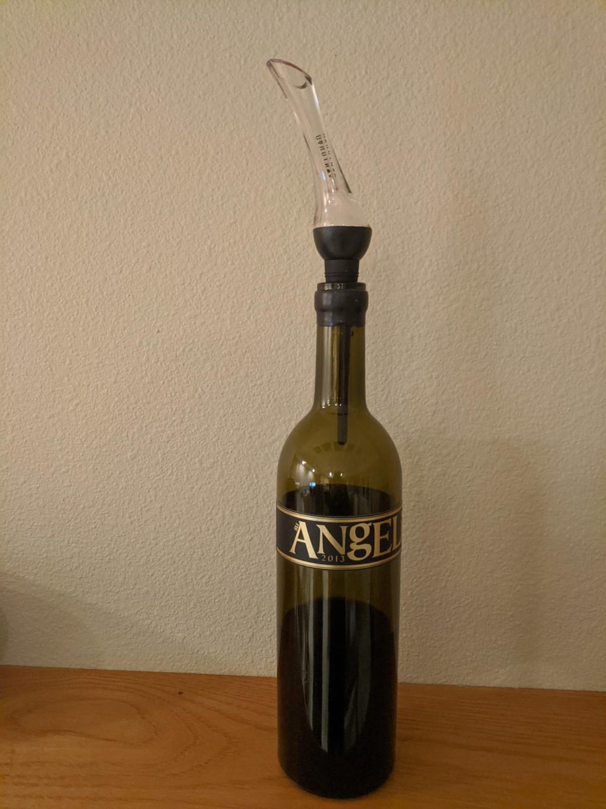 Vintorio Wine Aerator Pourer - Premium Aerating Pourer and Decanter Spout (Black) customer photo 2