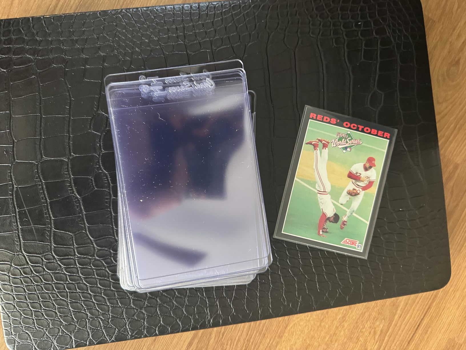 Cardboard Gold Card Saver 1 - Semi Rigid Card Holders - 200 Count customer photo 2