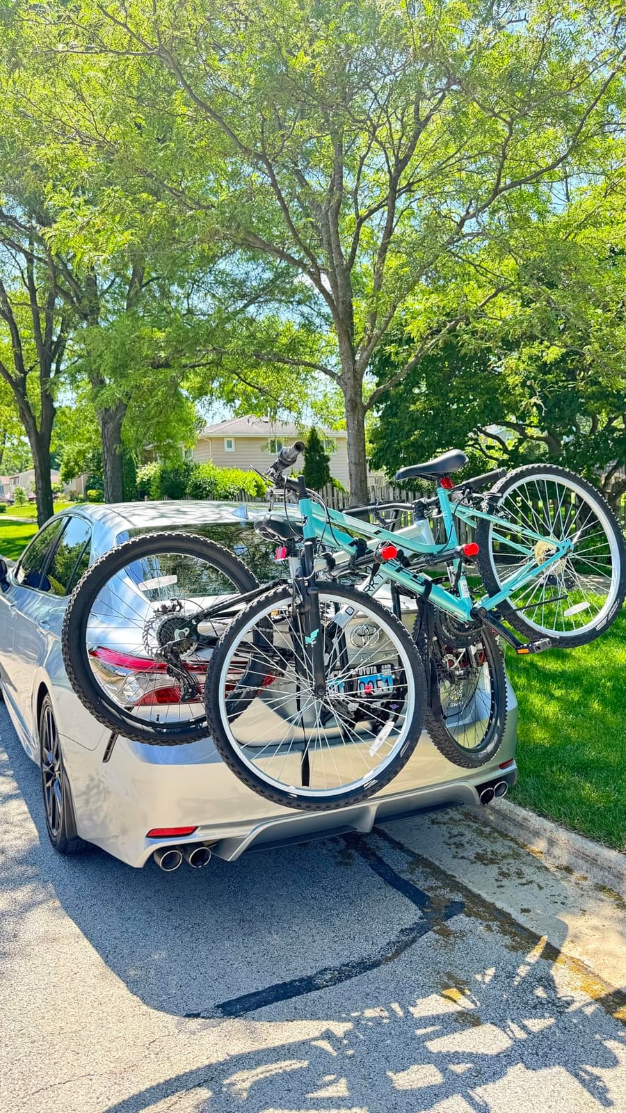 Allen Sports Deluxe Trunk Mount 3-Bike Carrier, Model 103DN-R, Black customer photo 2