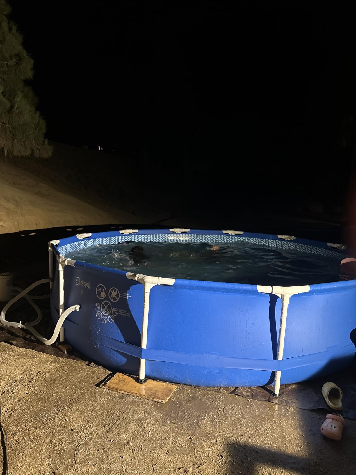 INTEX Metal Frame 10ft x 30in Round Above Ground Swimming Pool Set w/Pump customer photo 1