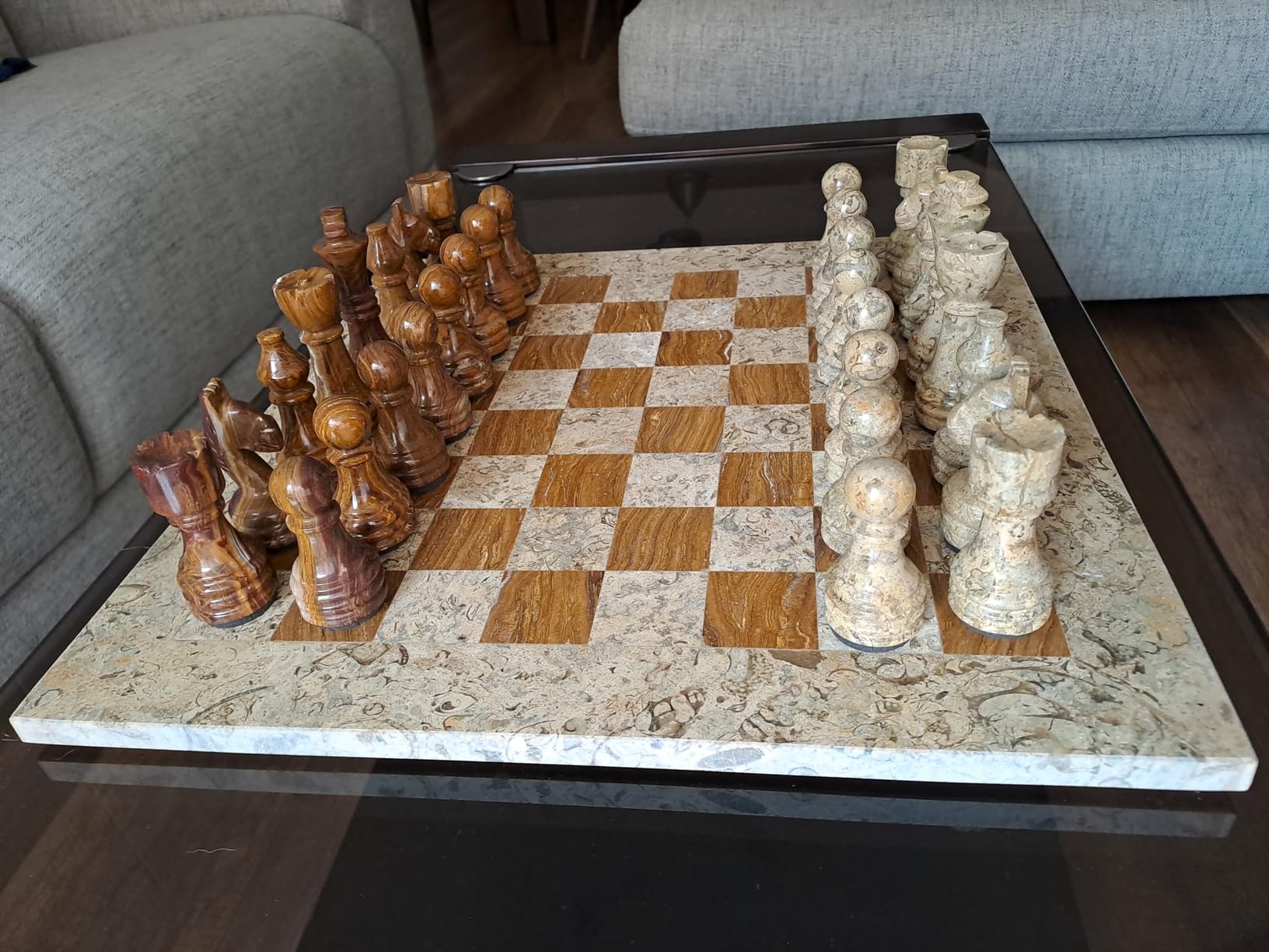 Radicaln Marble Chess Set 15