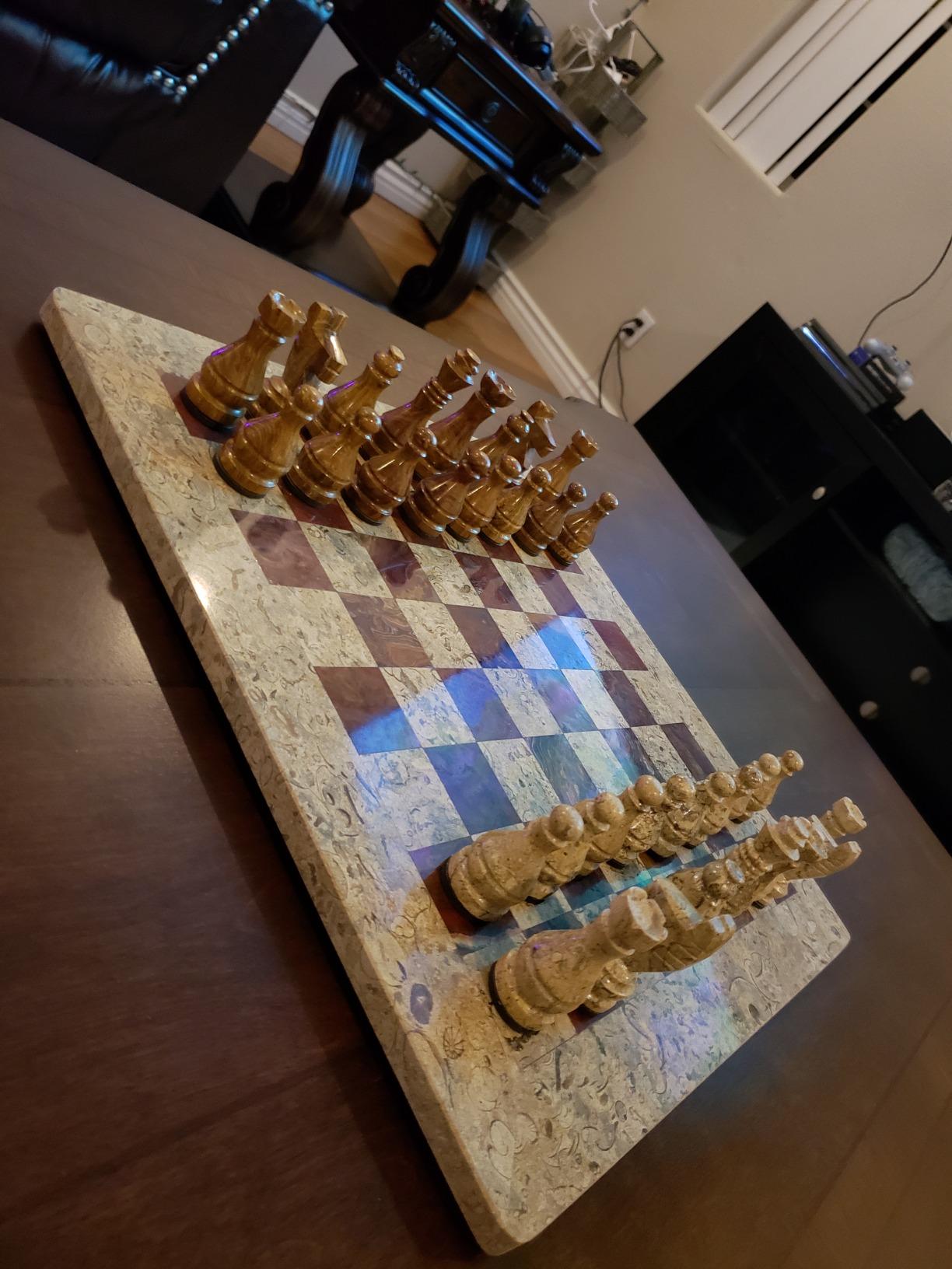 Radicaln Marble Chess Set 15