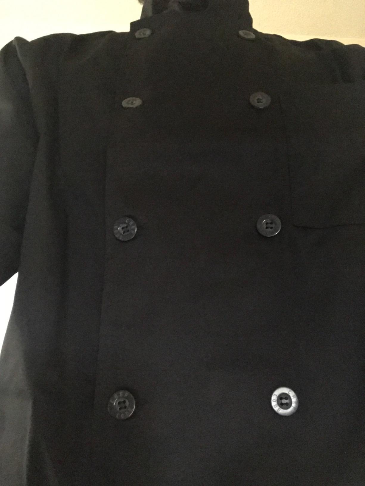 Chef Code Men's Short Sleeve Unisex Classic Chef Coat customer photo 1