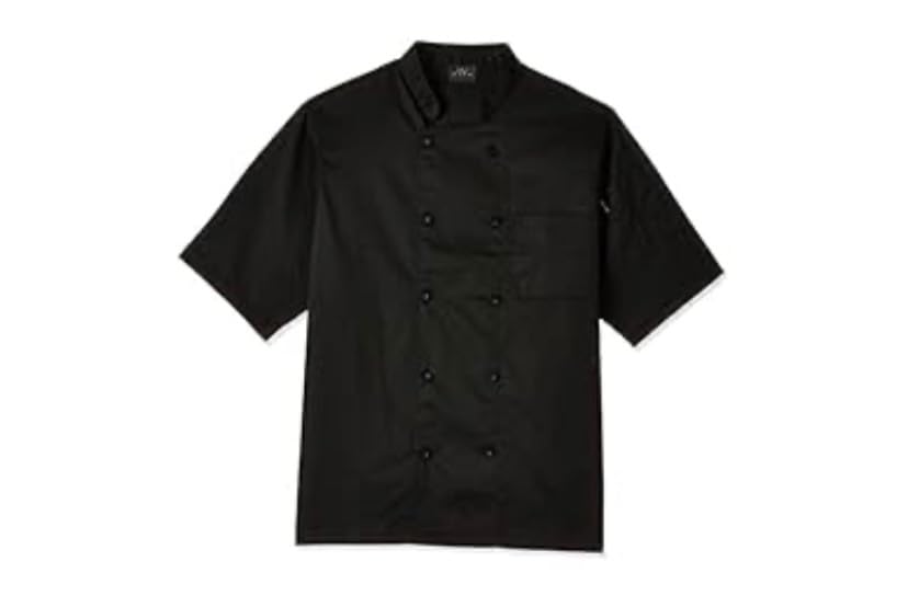 Chef Code Men's Short Sleeve Unisex Classic Chef Coat customer photo 2