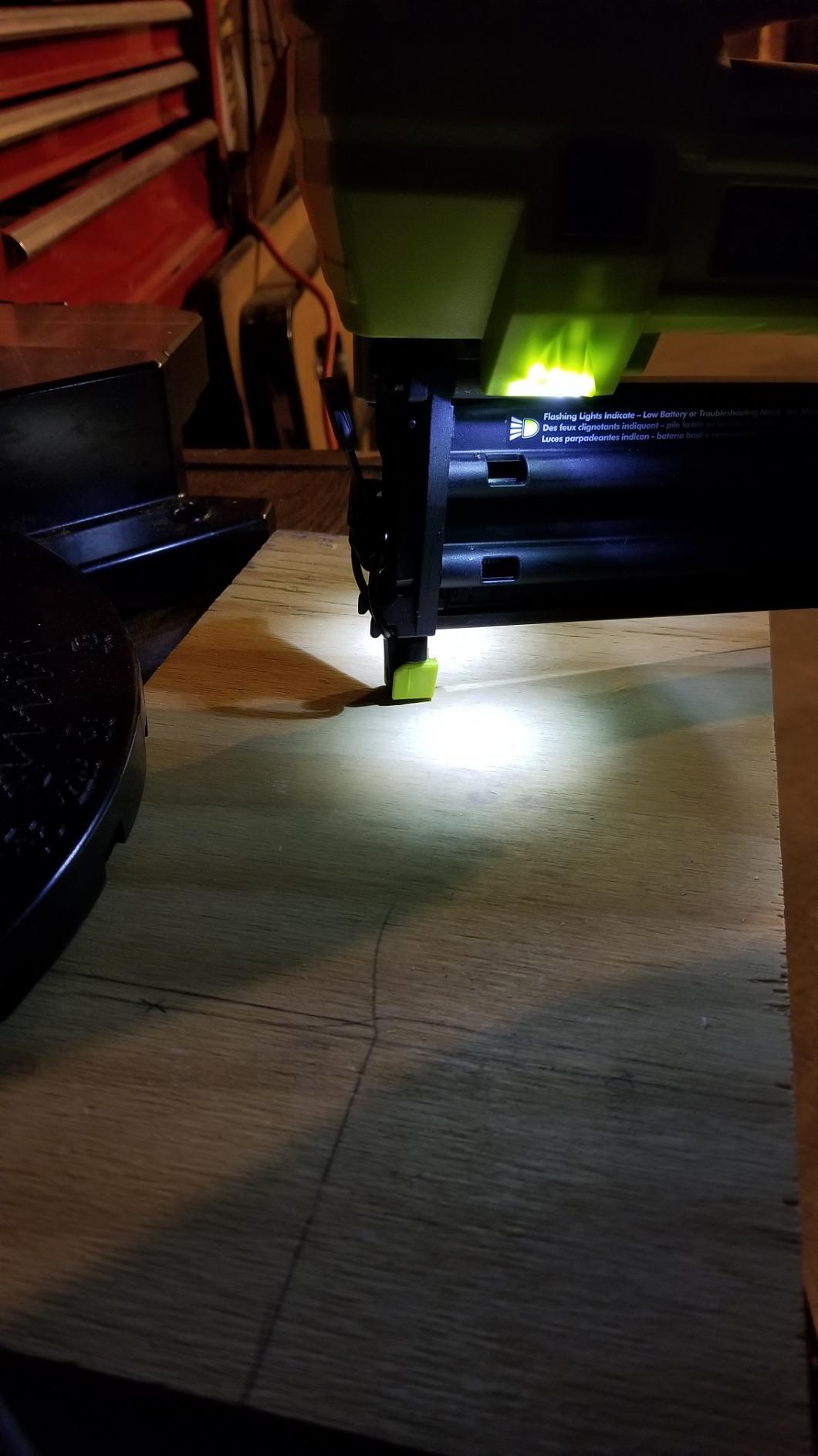 18-Volt ONE+ AirStrike 18-Gauge Cordless Brad Nailer (Tool-Only) customer photo 2