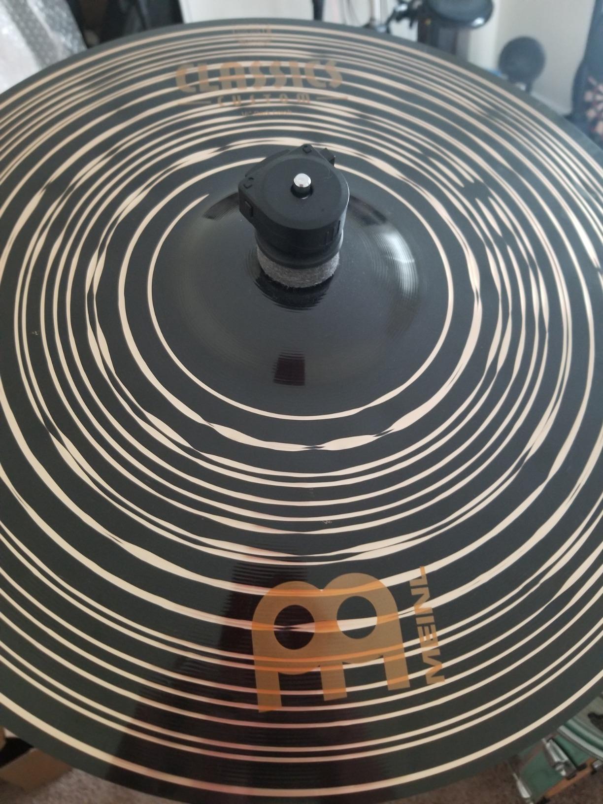 Meinl Cymbal Set Box Pack with 14” Hihats, 20” Ride, 16” Crash, Plus a FREE 18” Crash – Classics Custom Dark – Made In Germany, TWO-YEAR WARRANY (CCD460+18) customer photo 1