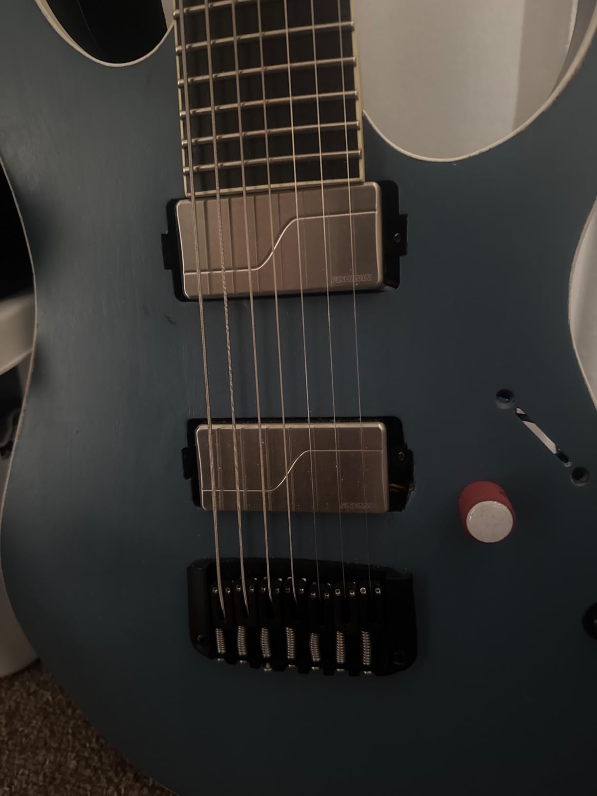 Fishman Fluence Modern Humbucker Alnico & Ceramic Pickups Set, Brushed Stainless customer photo 1