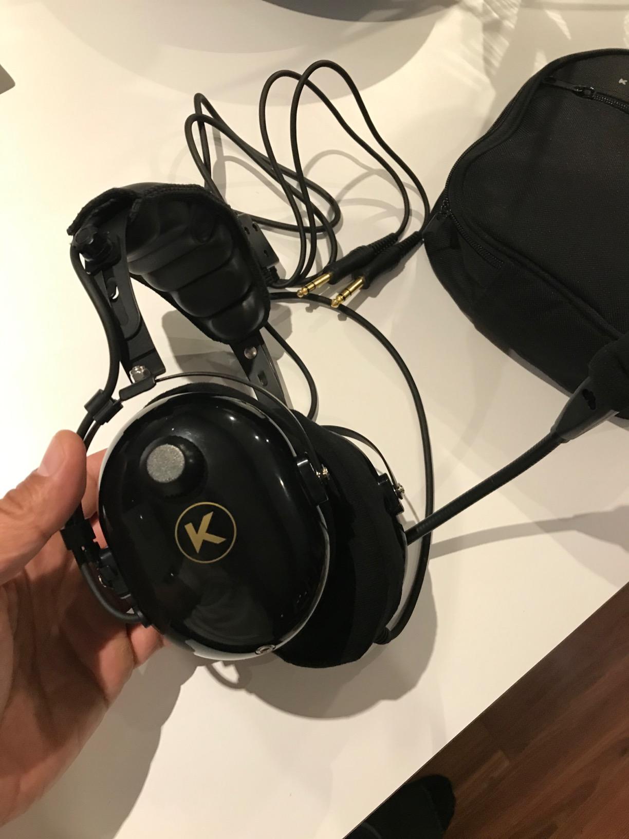 KA-1 General Aviation Headset for Pilots - Mono and Stereo Compatibility, Passive Noise Reduction, Noise Canceling Microphone, Gel Ear Seals, Adjustable Headband & Headset Bag customer photo 2