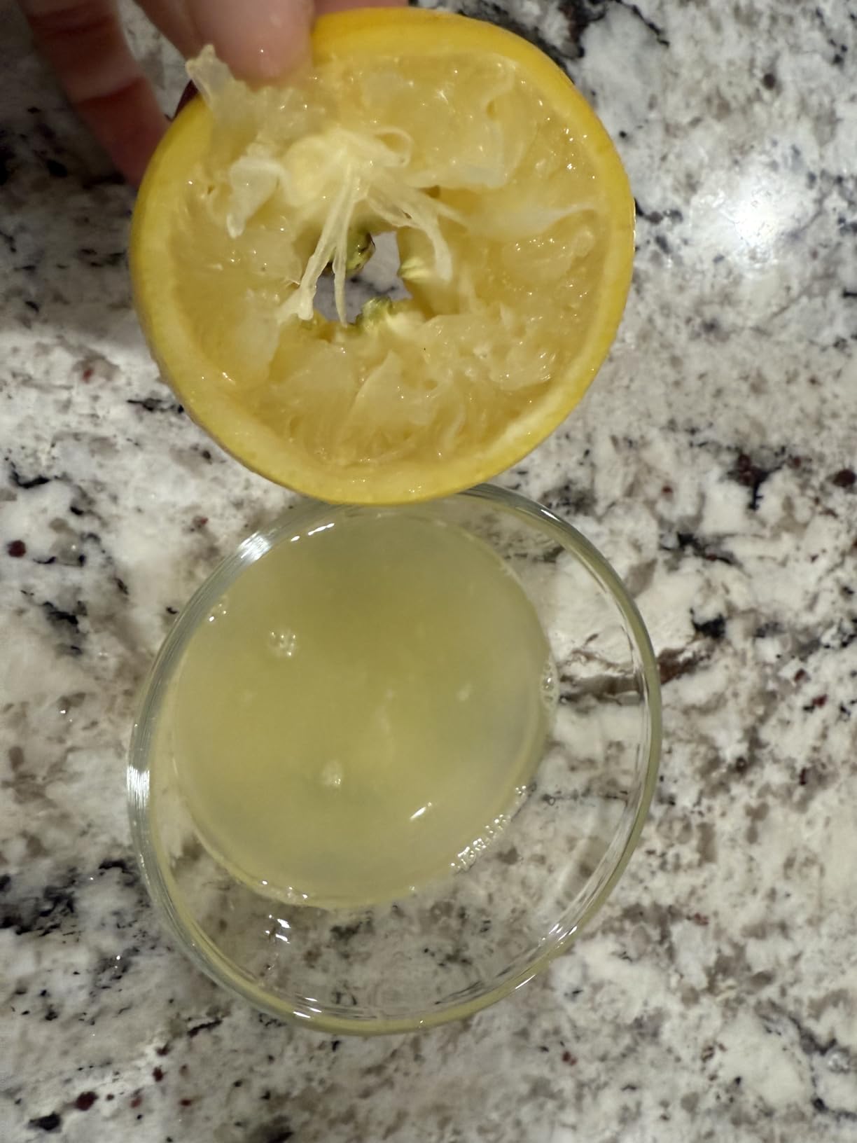 Zulay Metal 2-In-1 Lemon Squeezer Manual - Sturdy, Max Extraction Hand Juicer Lemon Squeezer Gets Every Last Drop - Easy to Clean & Use Citrus Juicer-Yellow/Green customer photo 1