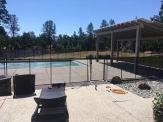 Life Saver Pool Fence GATE48R-DIYc DIY Removable Mesh Safety Fence for Pools, Brown customer photo 1