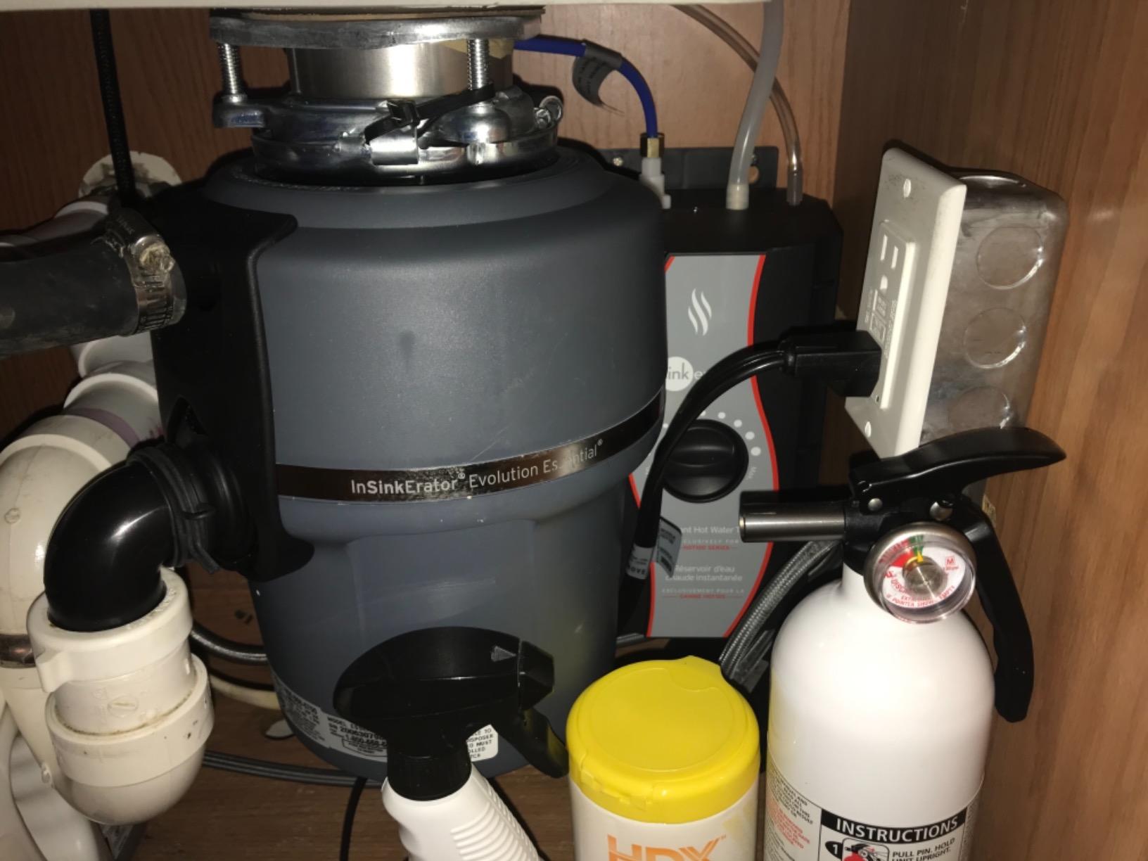 InSinkErator HOT100 Instant Hot Water Dispenser System - Faucet & Tank, Chrome, H-HOT100C-SS customer photo 2