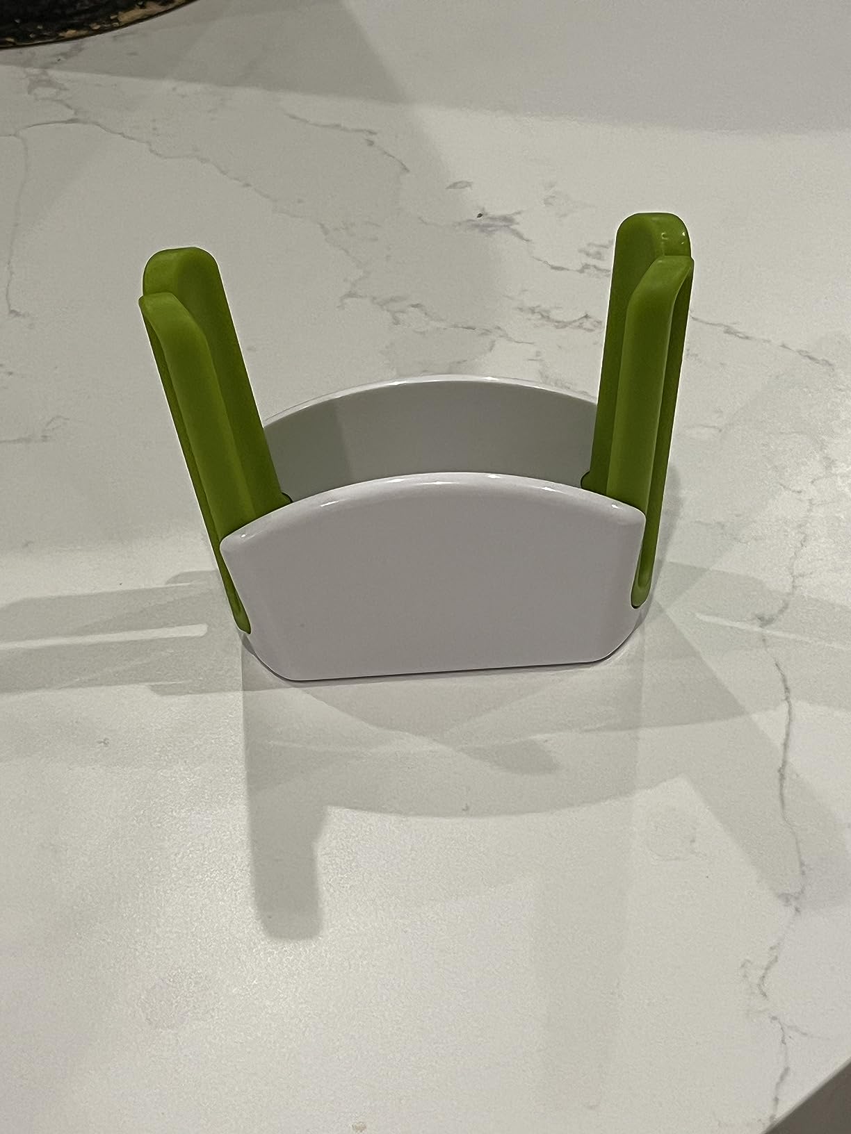 Joie Small Bagel Slicer, English Muffin Cutter, Knife Guides Easily Fold for Compact Storage, Handy Kitchen Gadget for Breakfast and Lunch Sandwiches, BPA-Free, Dishwasher Safe customer photo 1