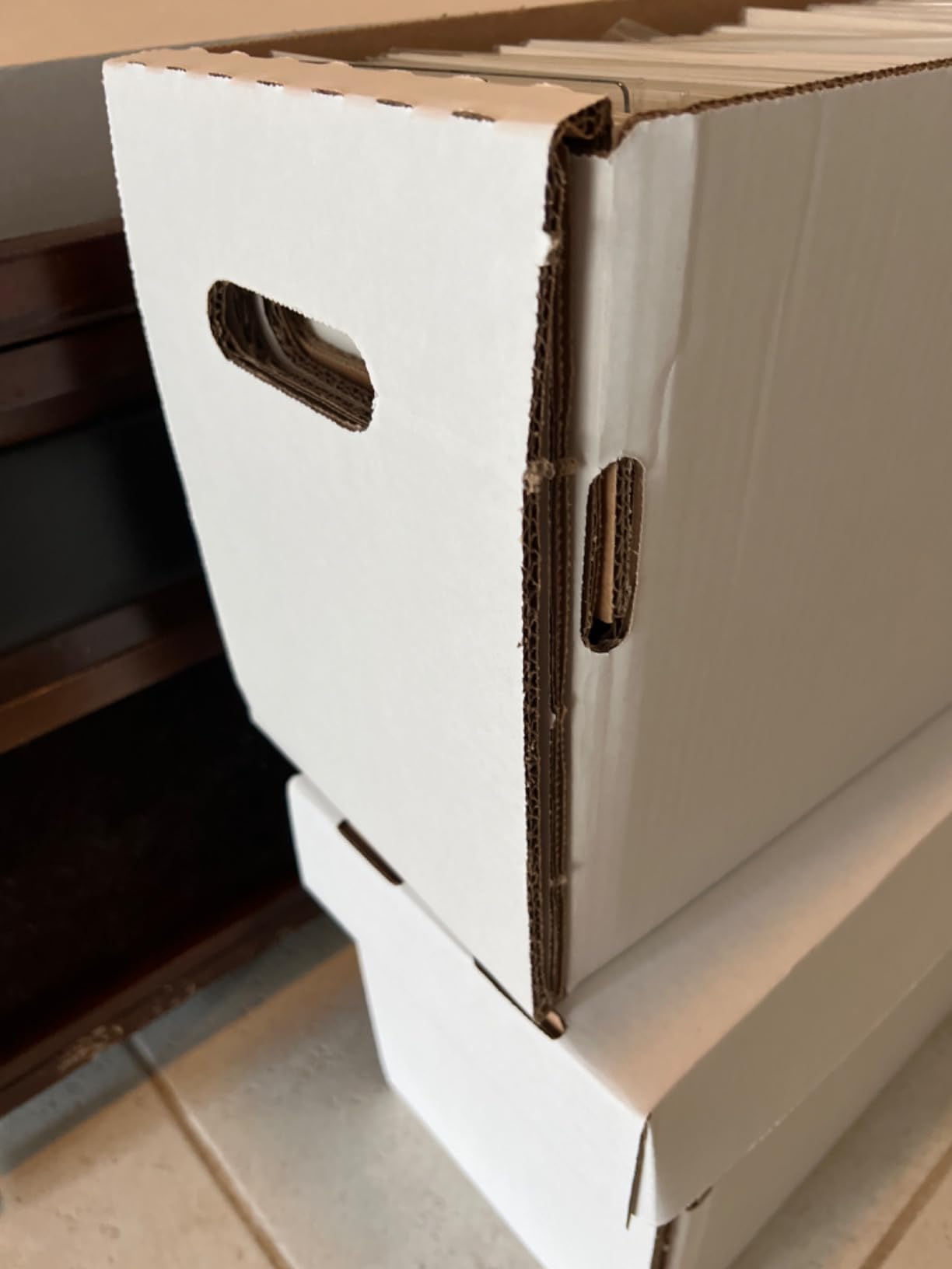 BCW Long Comic Book Storage Boxes (5 Boxes) - Corrugated Materials - Comic Book Collecting Supplies (Great for All Type of Comics) customer photo 1