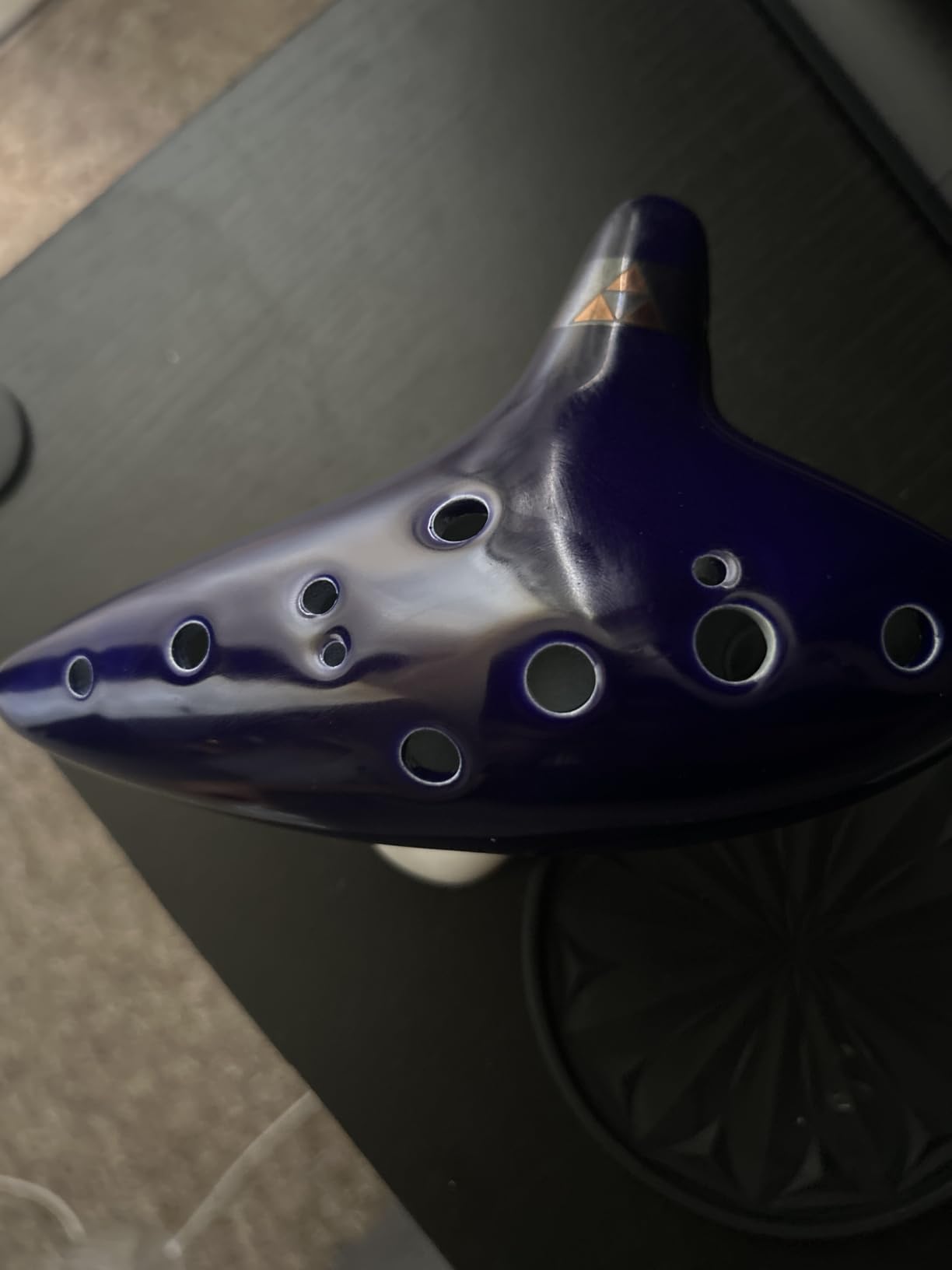 Ohuhu Zelda Ocarina 12 Hole Alto C with Song Book, Gift for Zelda Fans Blue customer photo 2