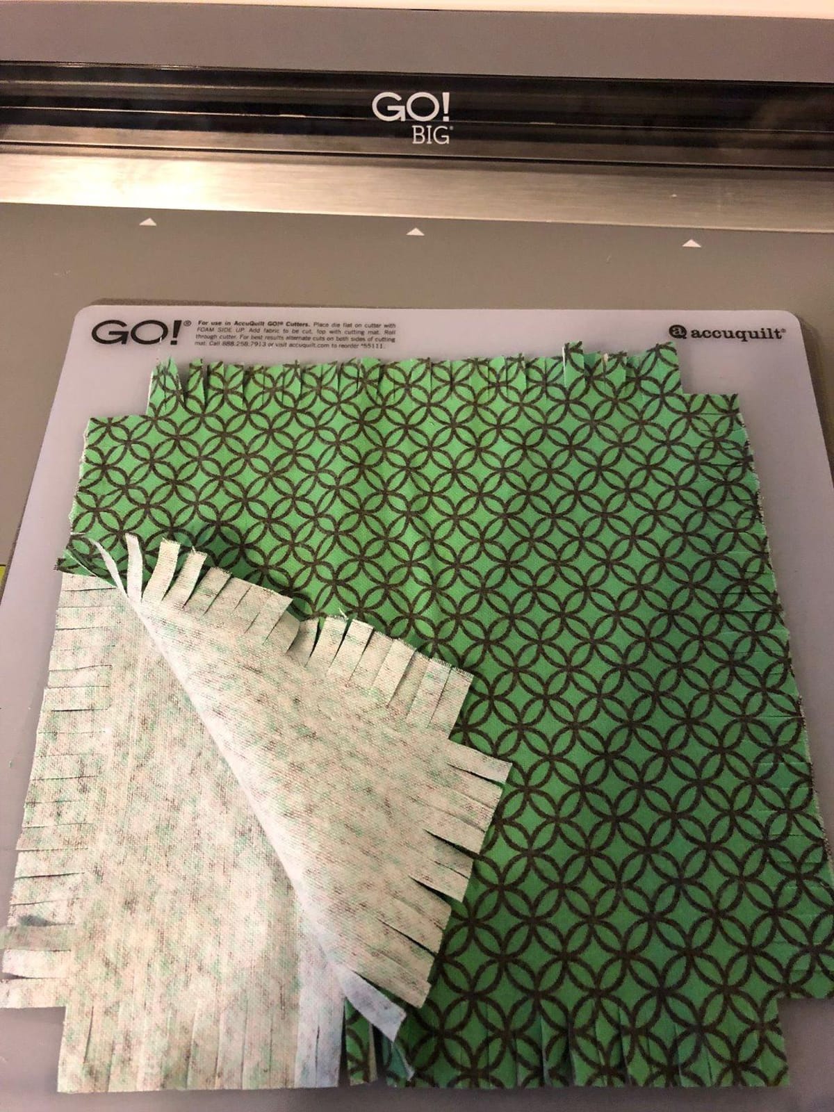 AccuQuilt GO! Big Electric Quilting Fabric Cutter Machine Starter Set customer photo 1