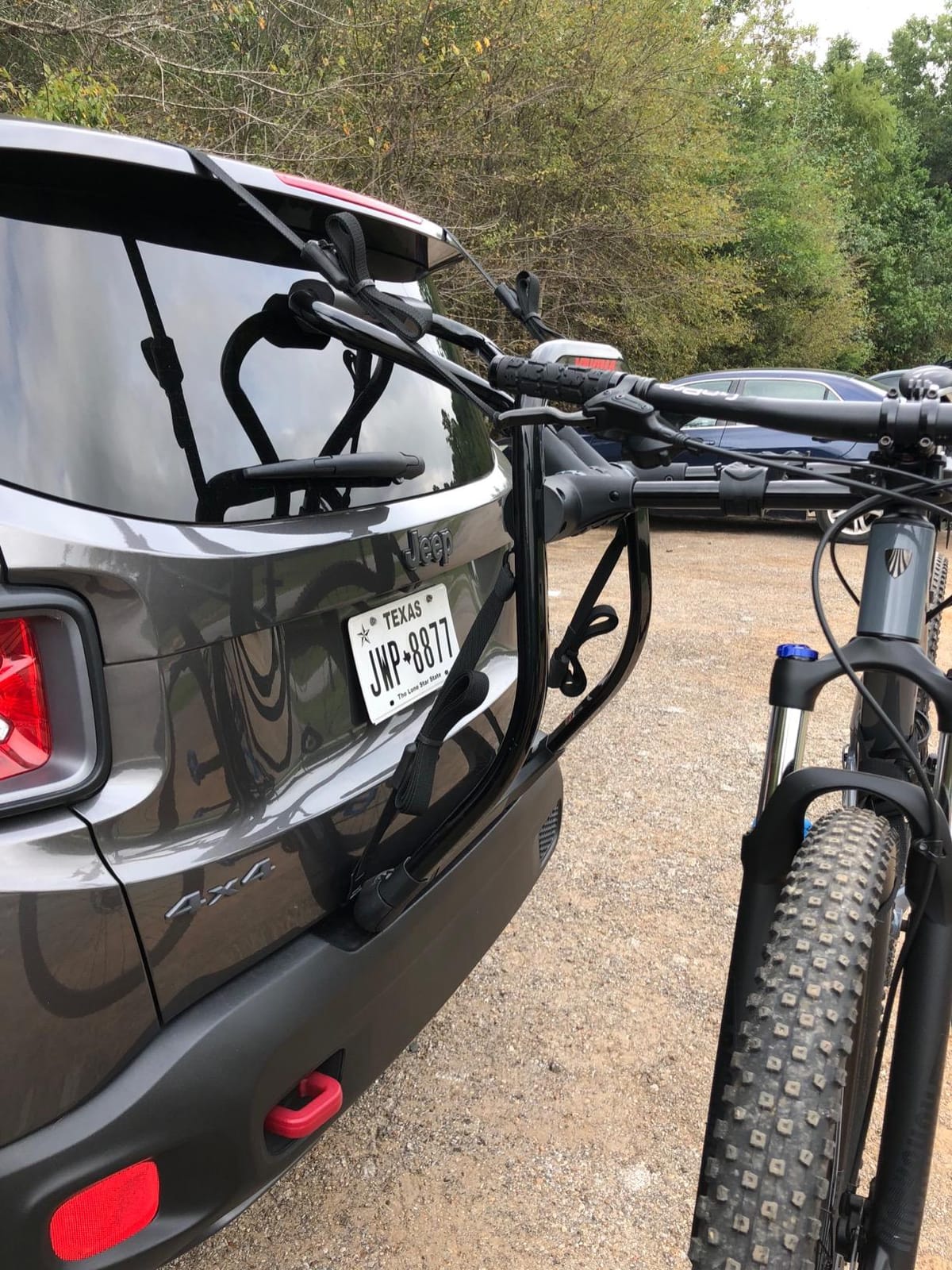 Yakima FullBack 3 Premium Trunk Bike Rack, Holds 3 Bikes, Tool-Free Installation, SuperCush ZipStrips, Foldable Arms, SKS Locks, Bottle Opener customer photo 2
