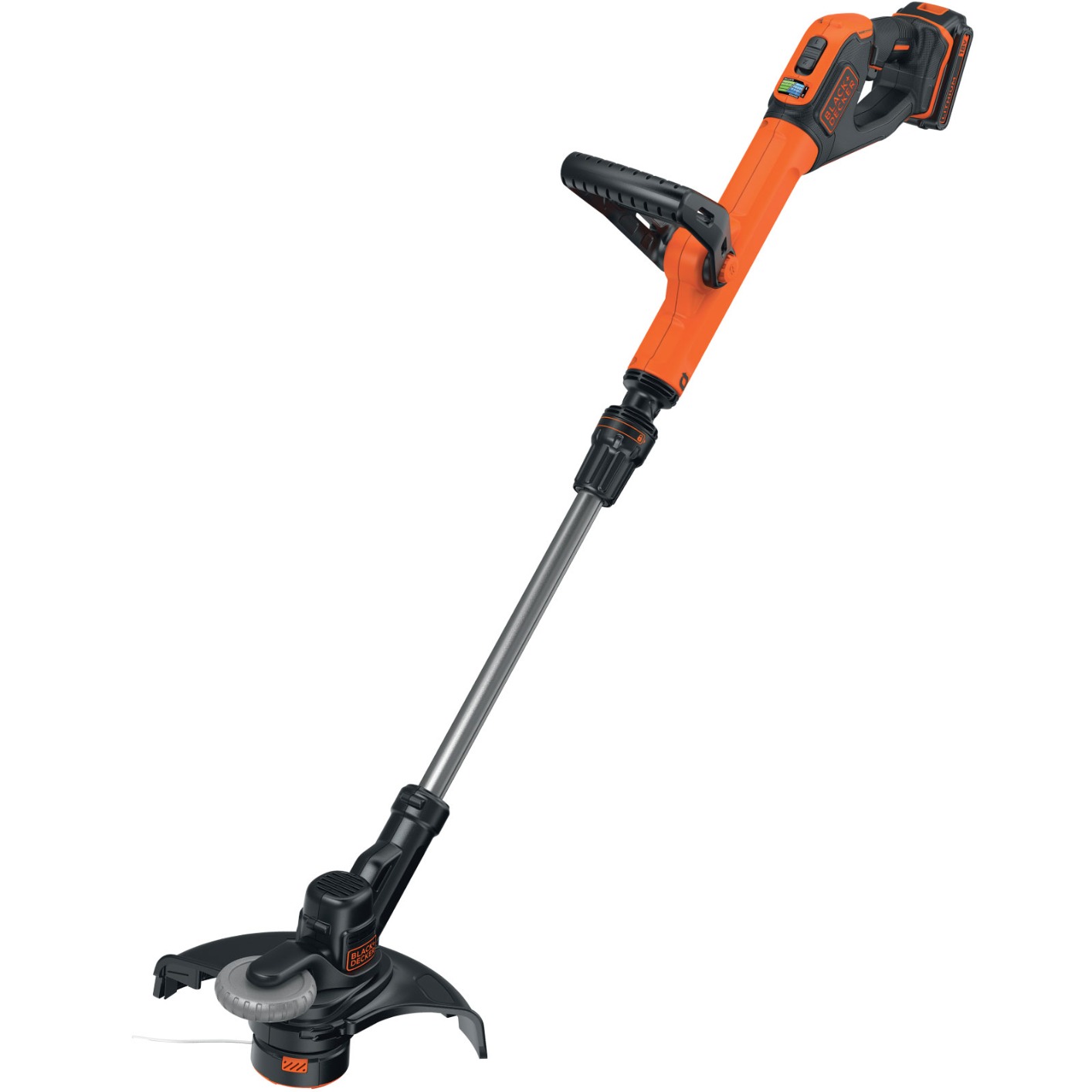 BLACK+DECKER 20V* MAX String Trimmer and Edger, EASYFEED Weed Wacker, 12 Inch Cutting Width, 2 Speed Control Weed Eater, (1) Battery and Charger Included (LSTE523) customer photo 2
