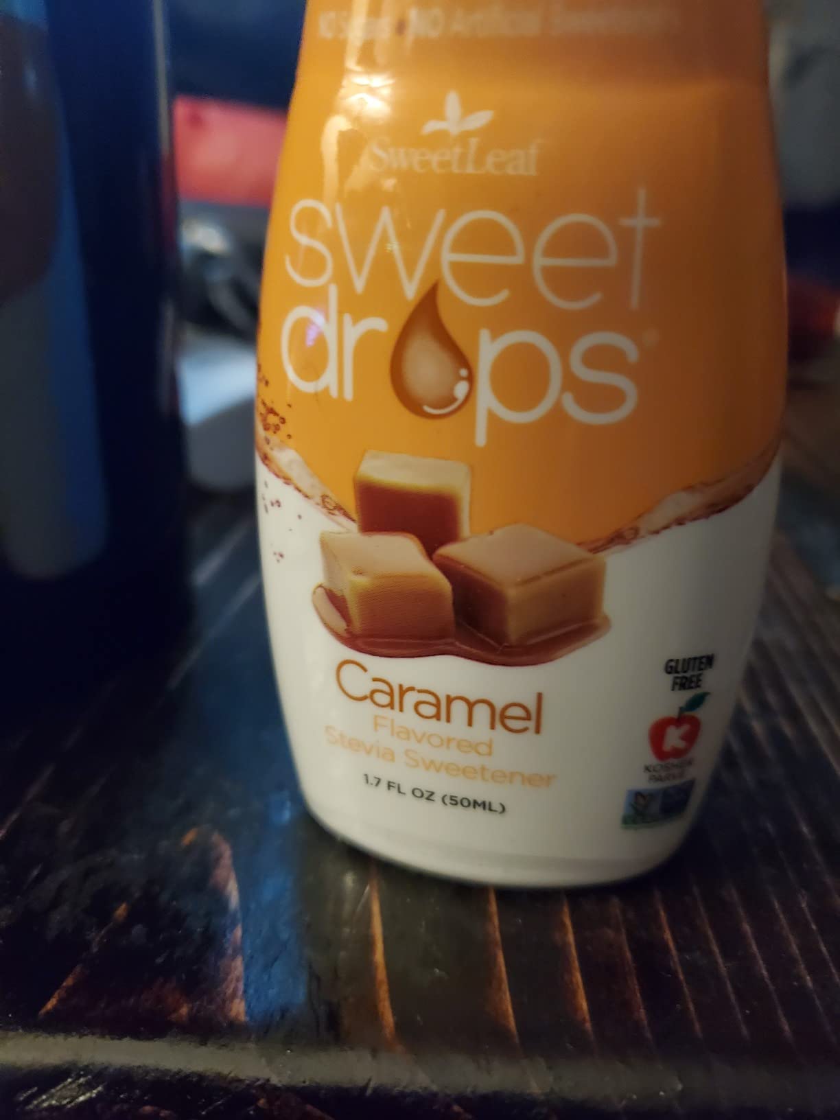 SweetLeaf Stevia Drops Liquid Sweetener, Caramel - 1.7 Fl Oz, Pack of 1 | Sweet Drops, Stevia Leaf Extract, Zero Calorie, No Erythritol, Sugar Substitute customer photo 1