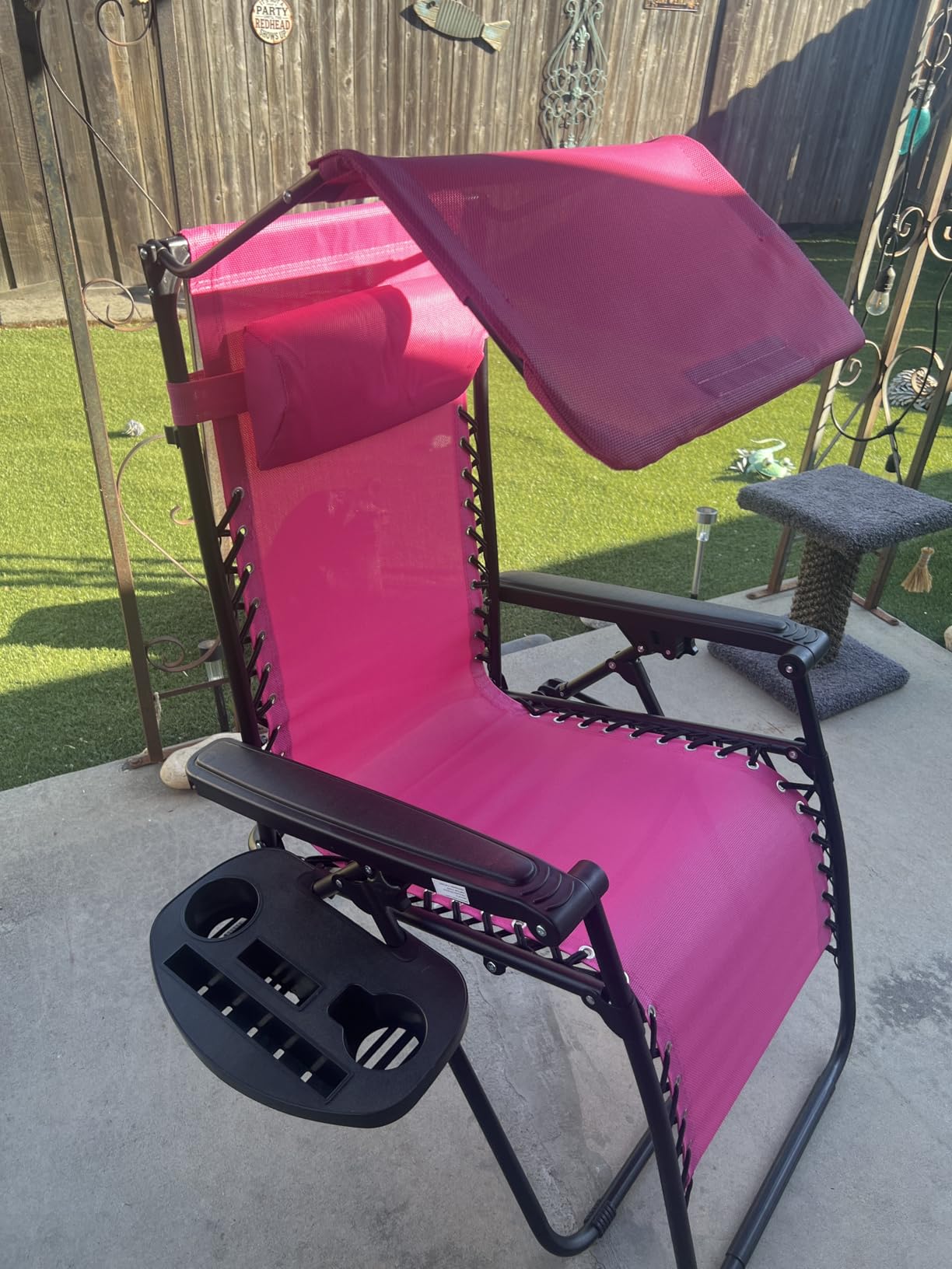 Best Choice Products Zero Gravity Chair Recliner w/Canopy Shade customer photo 1