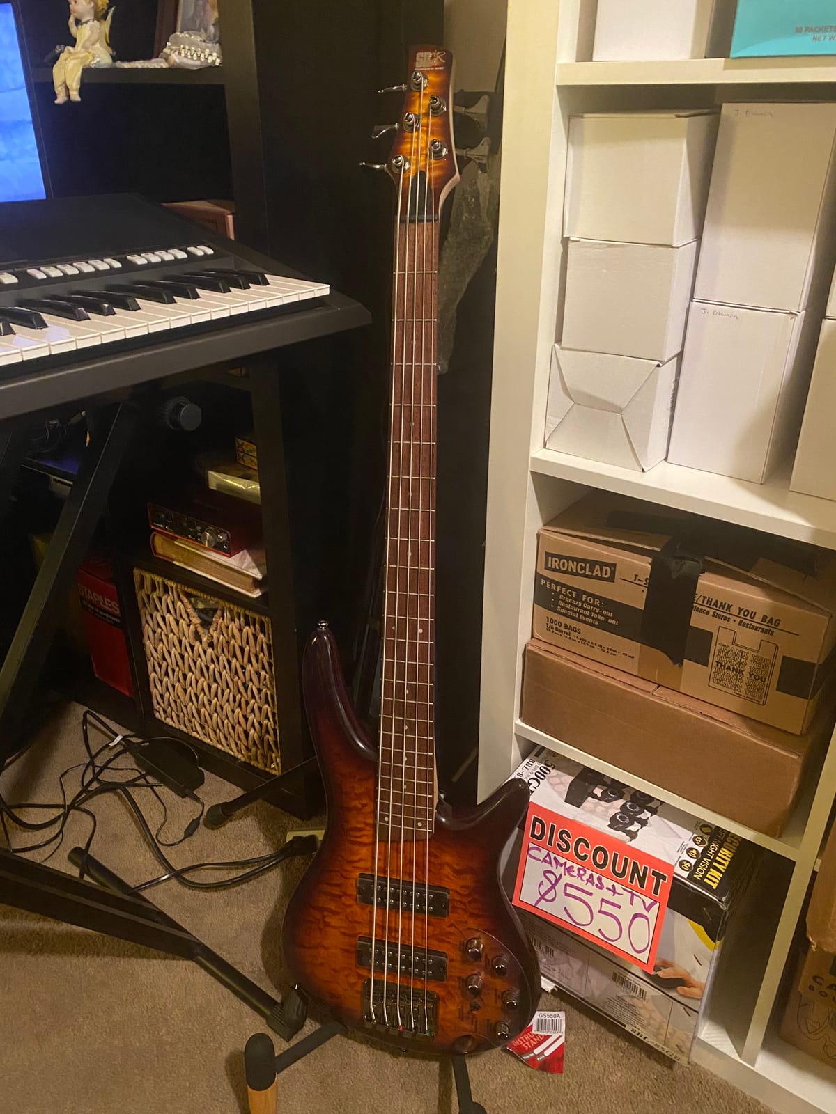 Ibanez SR405E SR Standard 5-String - Dragon Eye Burst customer photo 1