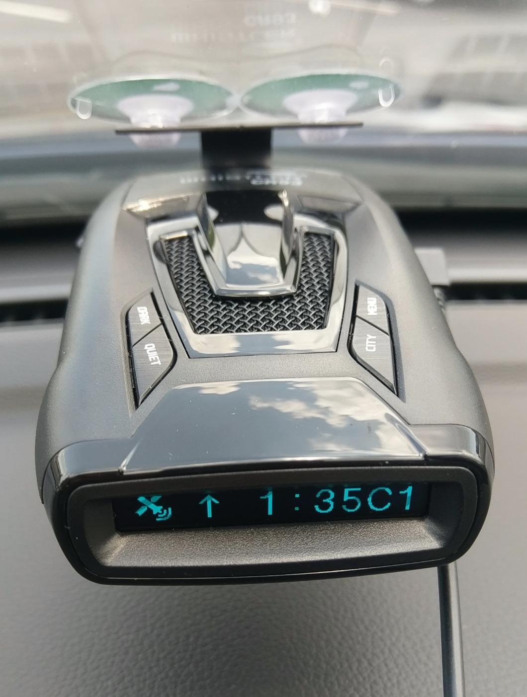 Whistler CR93 High Performance Laser Radar Detector: 360 Degree Protection, Bilingual Voice Alerts, and Internal GPS, Black customer photo 2