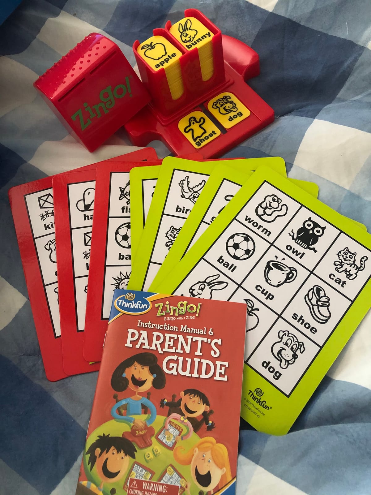 ThinkFun Zingo Bingo Award Winning Preschool Game for Pre-Readers and Early Readers Age 4 and Up - One of the Most Popular Board Games for Boys and Girls and their Parents (97700) customer photo 2
