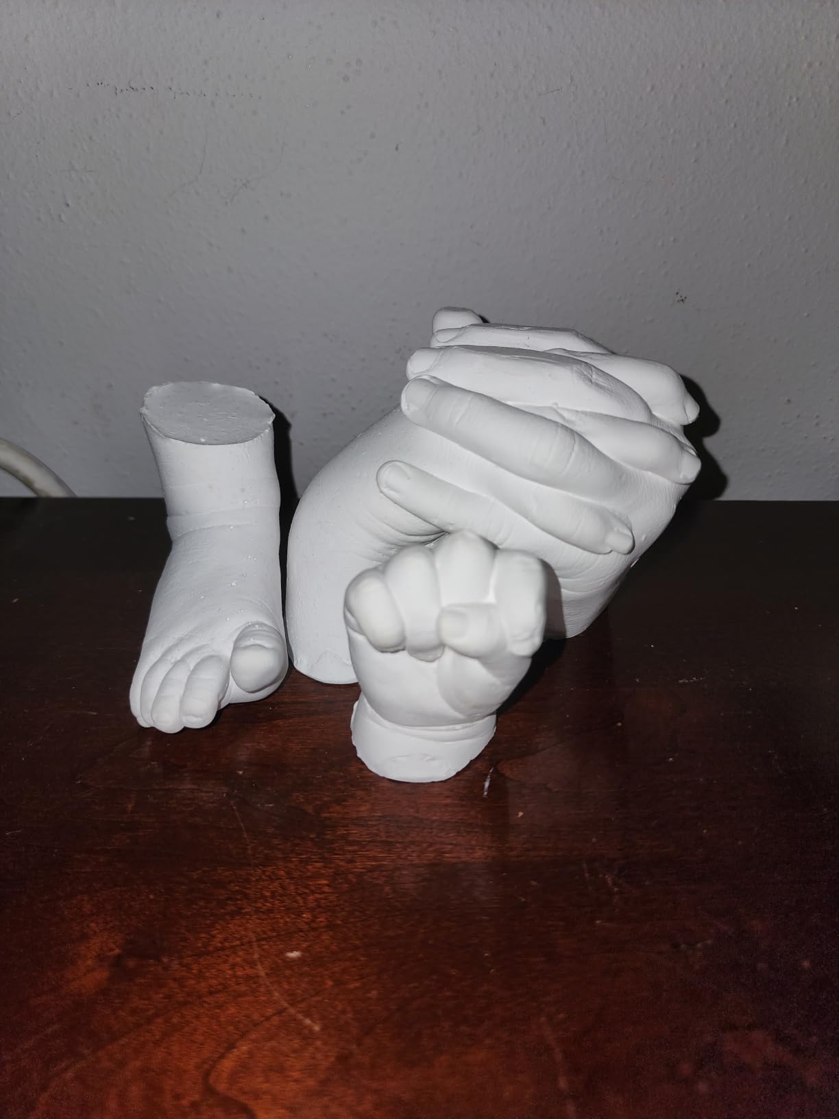 Luna Bean Hand Casting Kit - Couples, Wedding, Hand Mold | Highly detailed, easy to use, fun activity for making memories; gifts for women, special occasions, milestones, and family customer photo 1