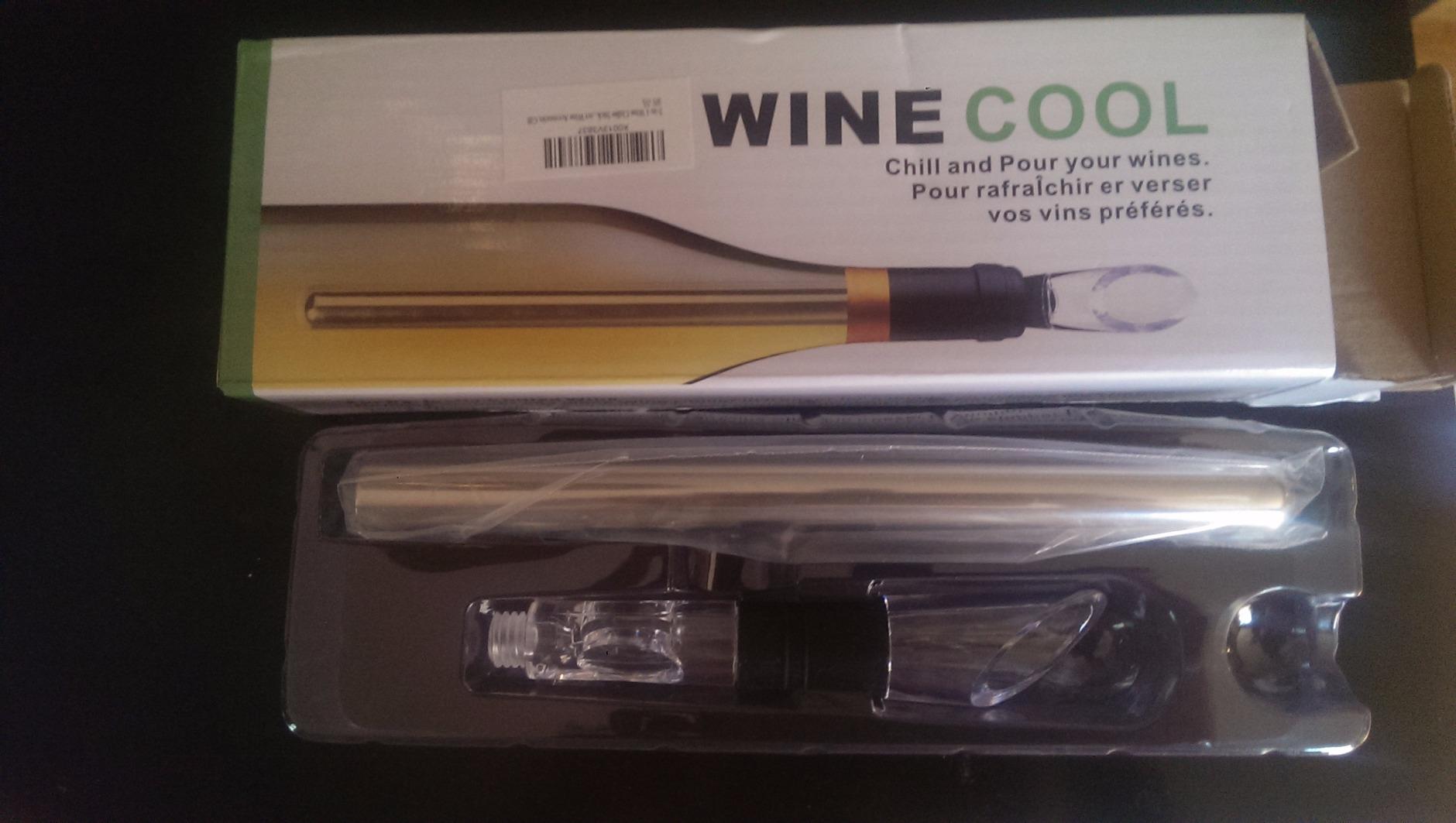 Wine Chiller, 3-in-1 Stainless Steel Wine Bottle Cooler Stick - Rapid Iceless Wine Chilling Rod with Aerator and Pourer - The Best Wine Accessories Gift customer photo 1