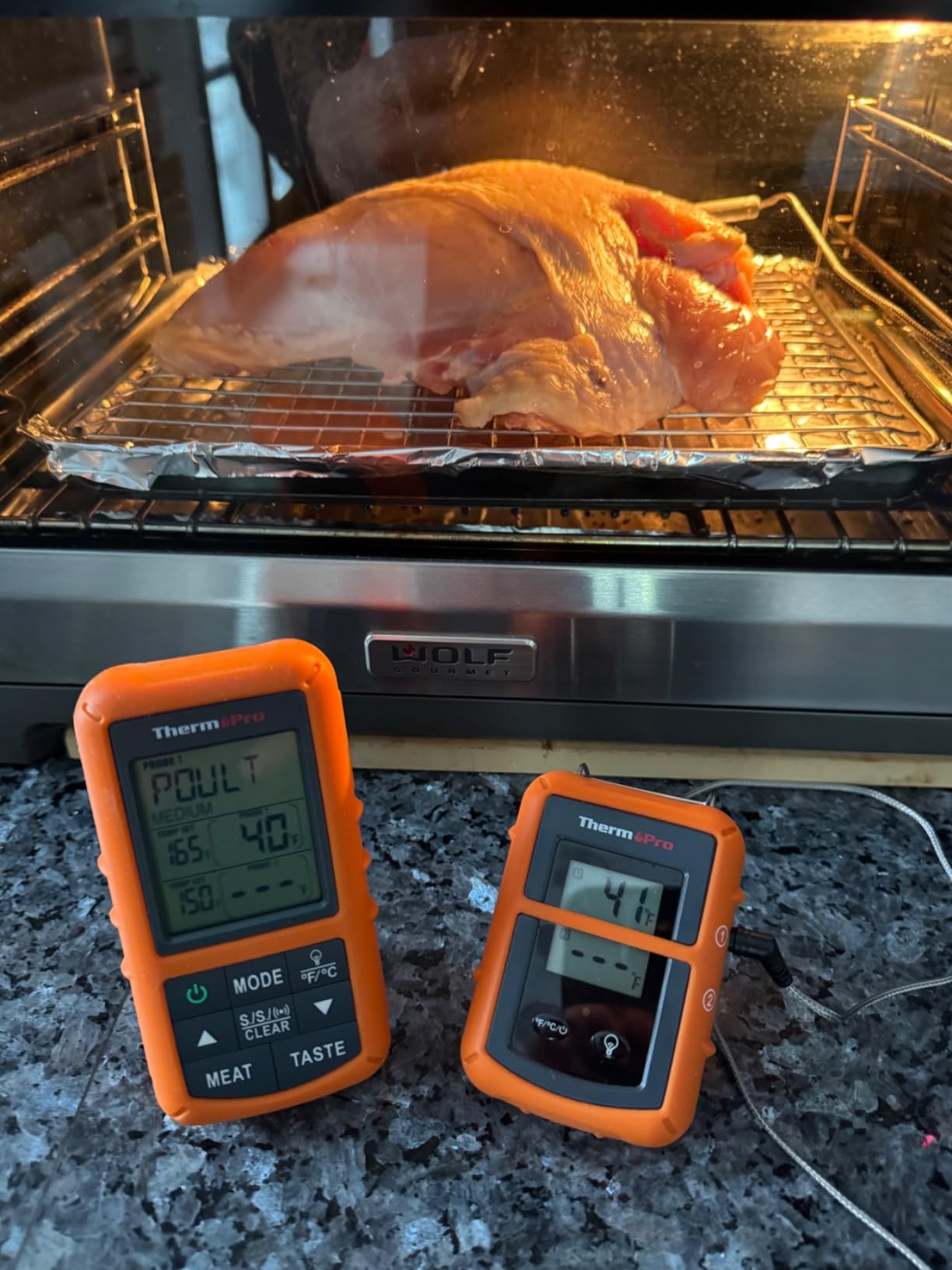 TempPro TempSync 500FT Wireless Meat Thermometer for Grilling and Smoking | RF Technology, 2 Probes, Alarms, Large Backlit LCD customer photo 2