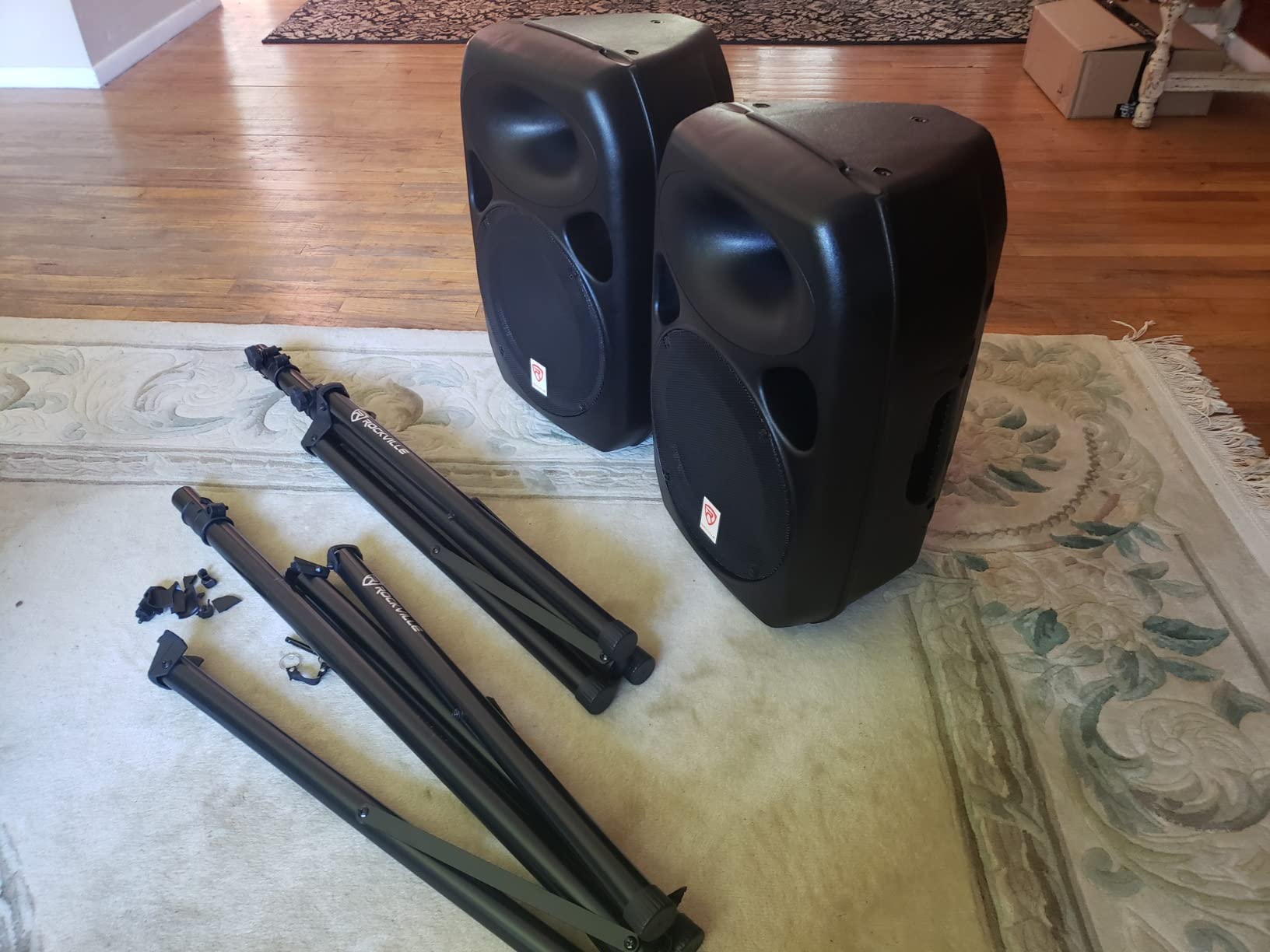 Rockville RPG122K Karaoke System Bundle - Dual 12