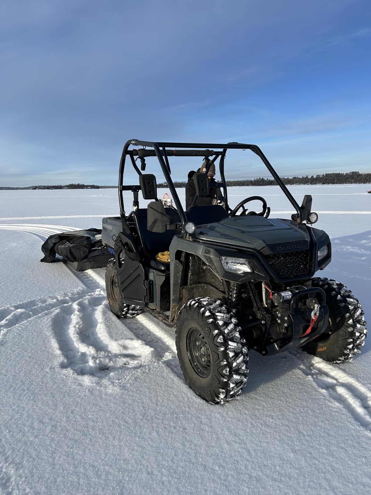 Set of 4 SunF Power.I ATV UTV all-terrain Tires 25x8-12 Front & 25x10-12 Rear, 6 PR, Tubeless A033 customer photo 2