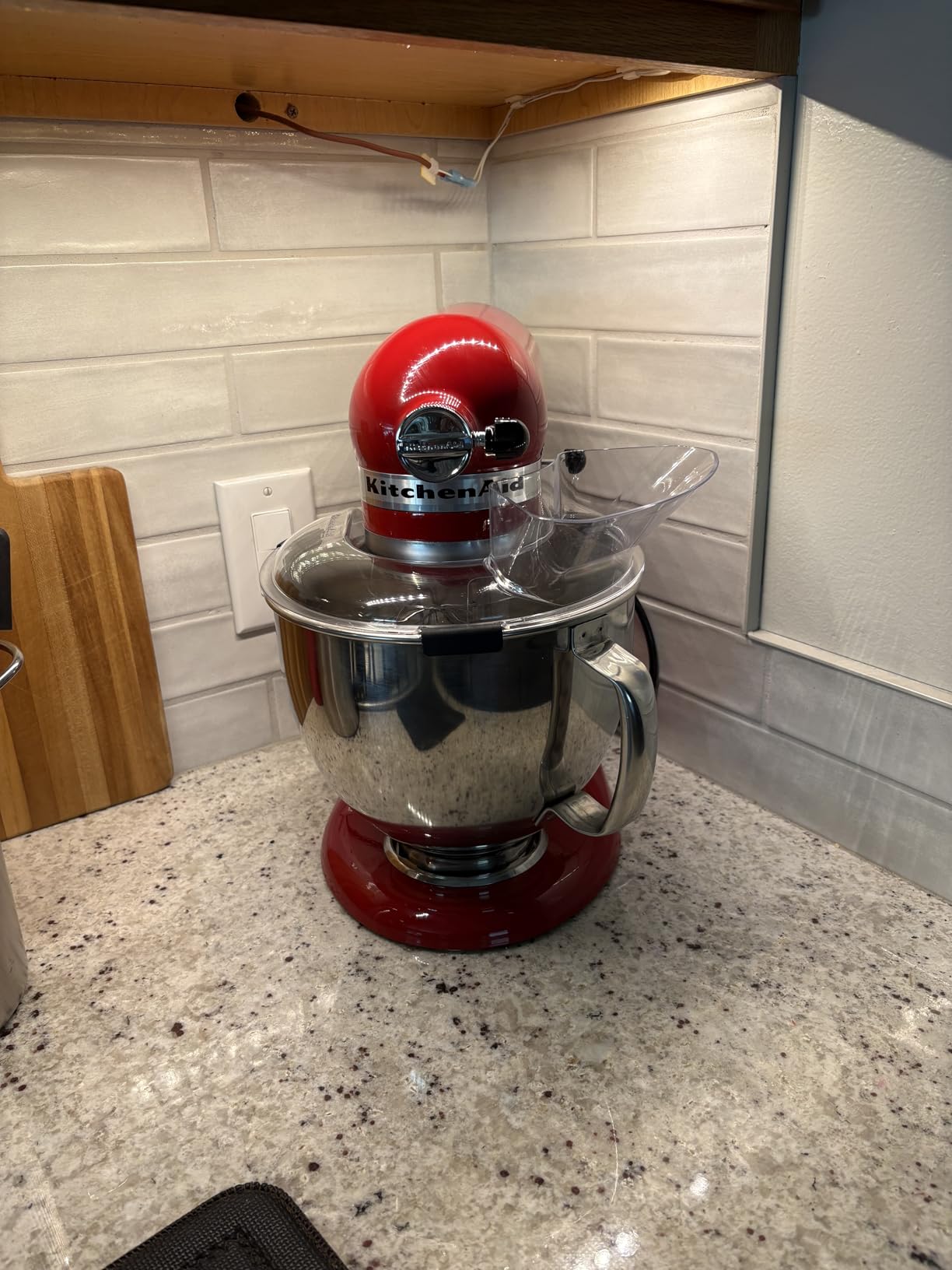 KitchenAid Artisan 5-Qt Tilt Head Stand Mixer KSM150PS, Black Matte customer photo 1
