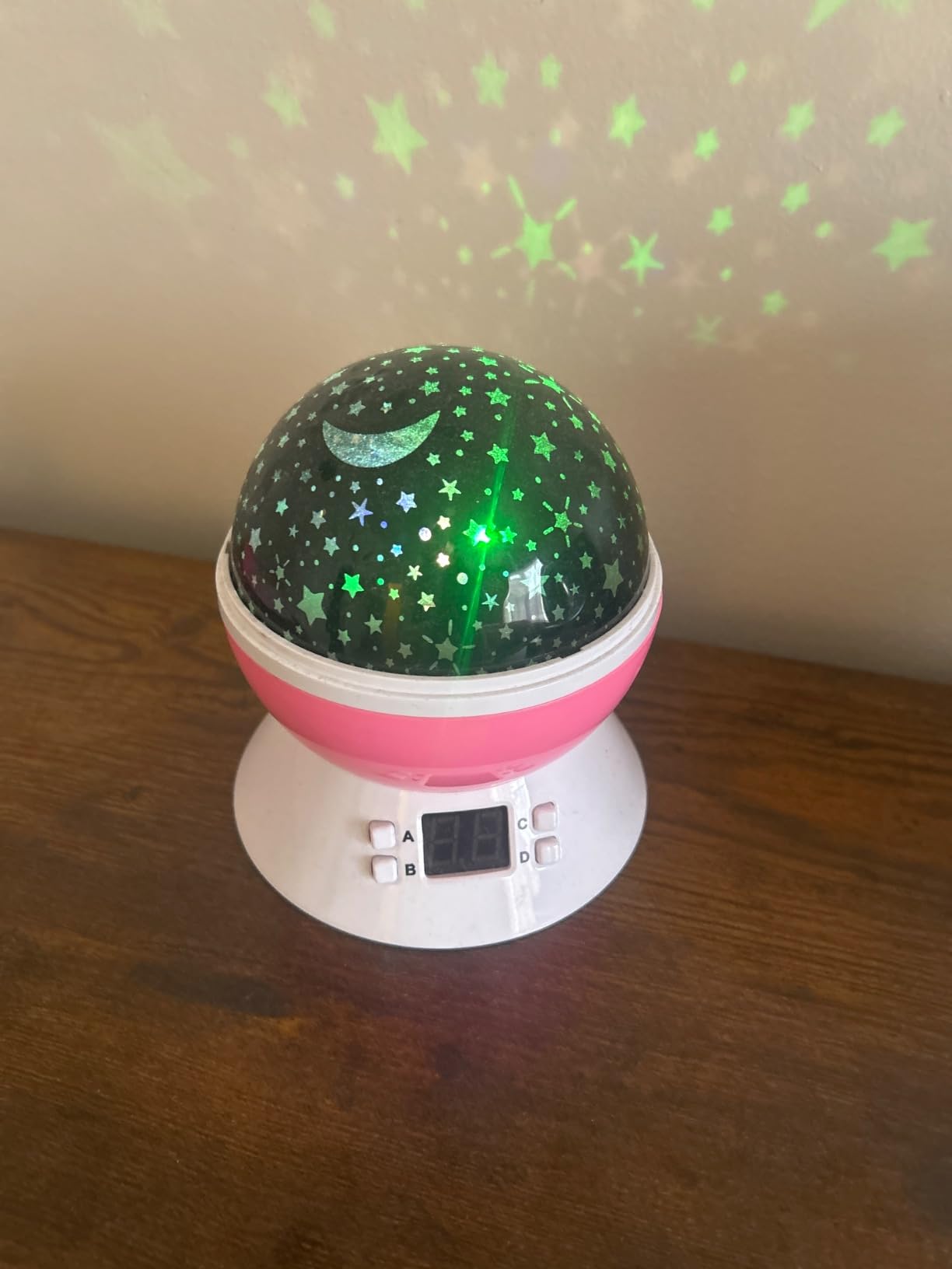 Star Projector Night Light for Kids | Star Light Projector with Timer customer photo 2