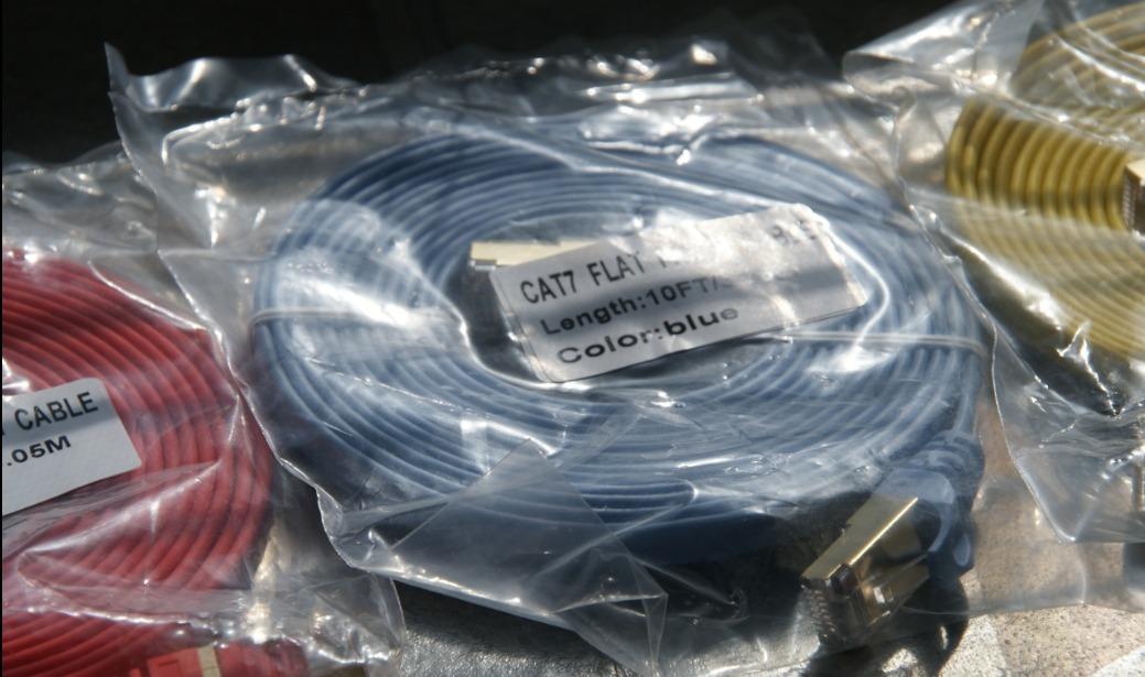 CableGeeker Cat7 Shielded Flat Ethernet Patch Cables 7ft 6Pack, Multicolor customer photo 1