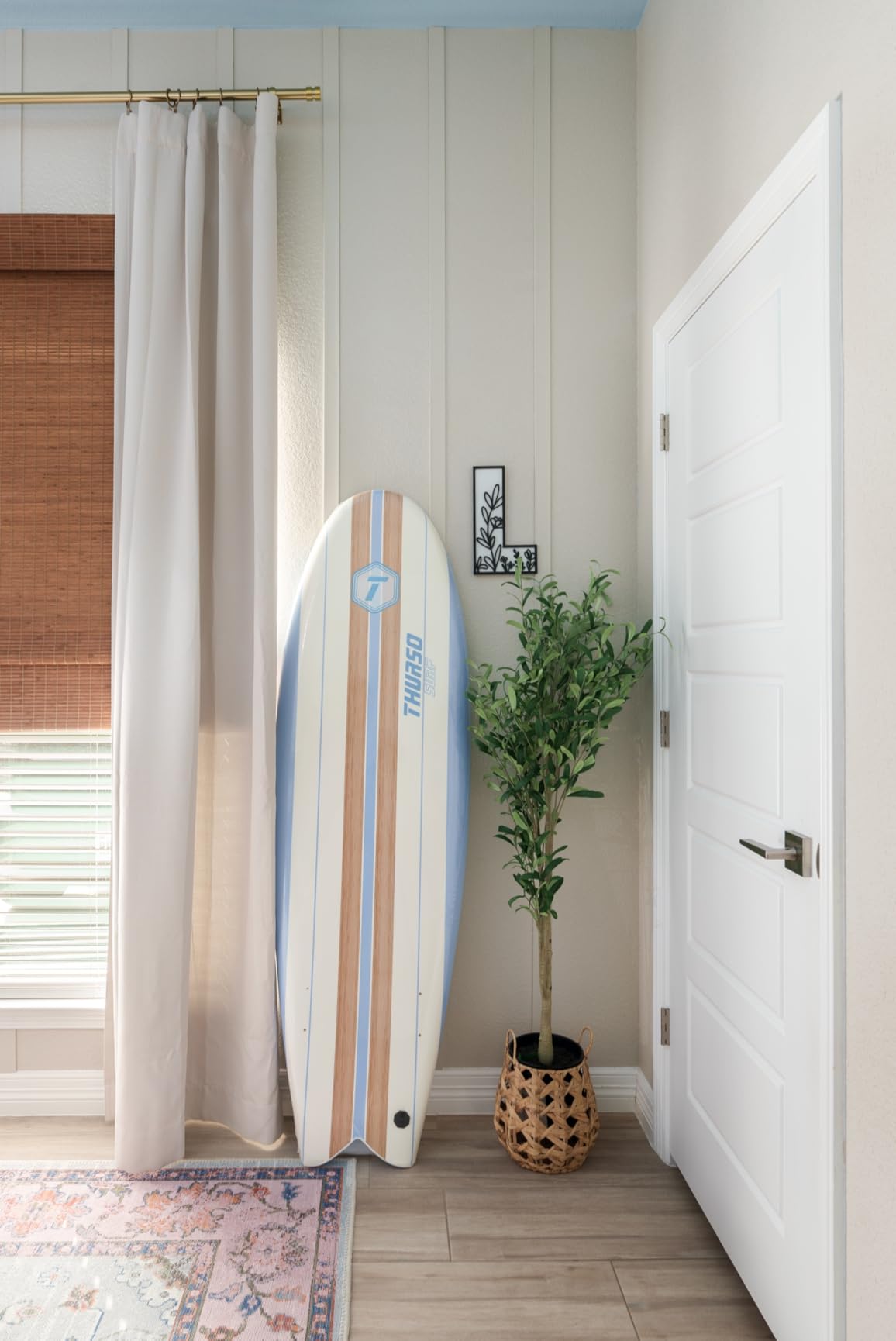 THURSO SURF Lancer 5'10'' Soft Top Foam Surfboard Fish Surfboard for Kids & Adults Includes Twin Fins Double Swivel Leash EPS Core IXPE Deck HDPE Slick Bottom Non-Slip Deck Grip - Perfect for Surfing customer photo 2